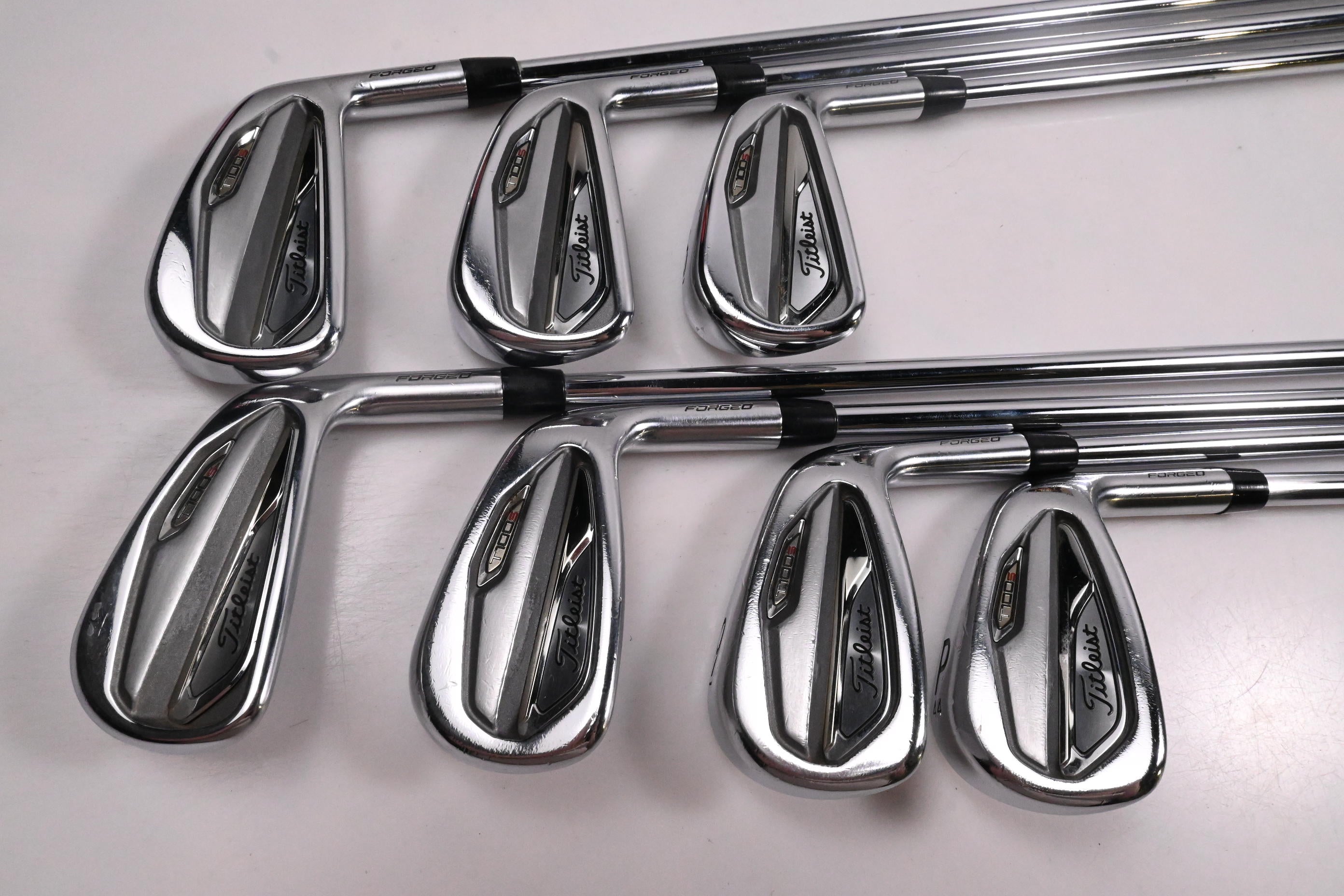 Titleist T100 S 2019 Irons / 4-PW / Stiff Flex Project X LZ 120 Shafts