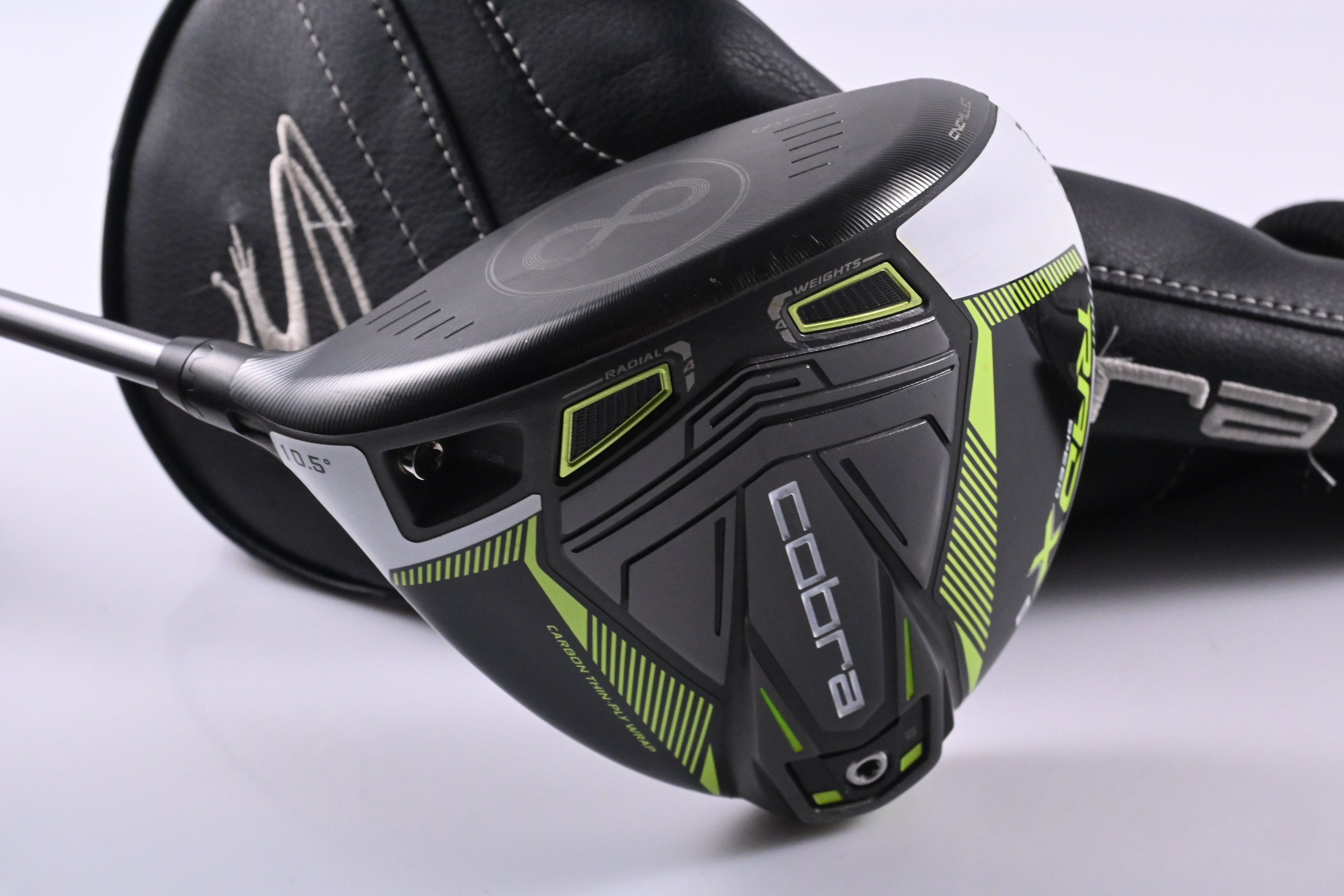 Left Hand Cobra King Radspeed XB Driver / 10.5 Degree / Stiff Flex Evenflow Riptide CB 50