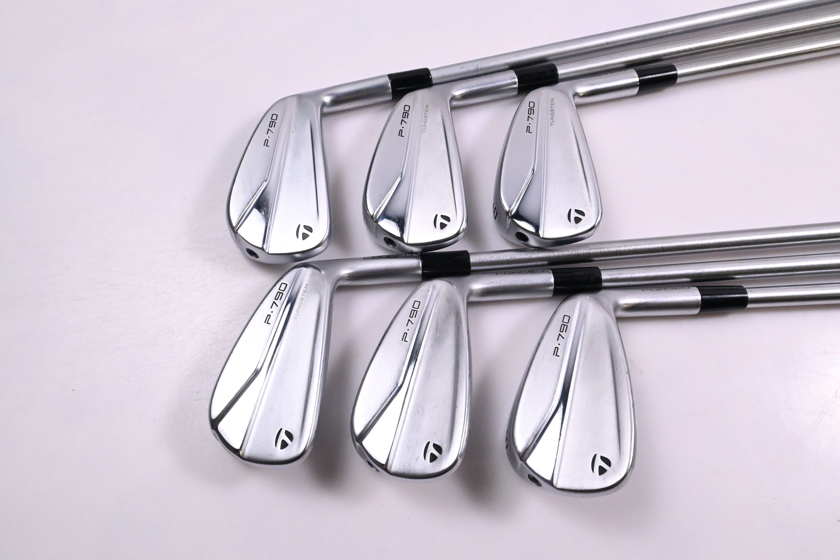 Taylormade P790 2021 Irons / 4-9i / Stiff Flex KBS Tour C-Taper 120 Shafts