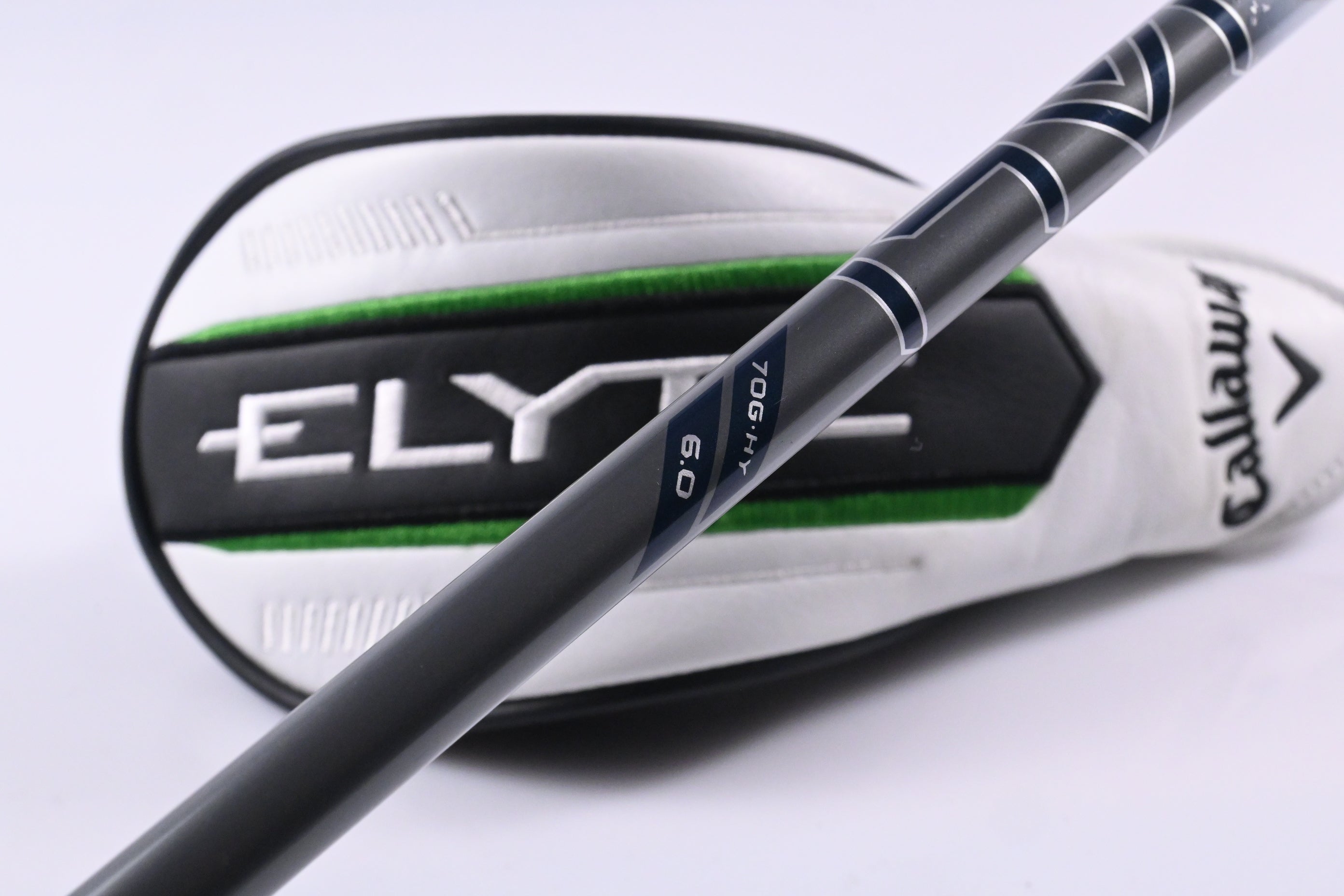 Callaway Elyte #4 Hybrid / 22 Degree / Stiff Flex Denali Charcoal 70 Shaft
