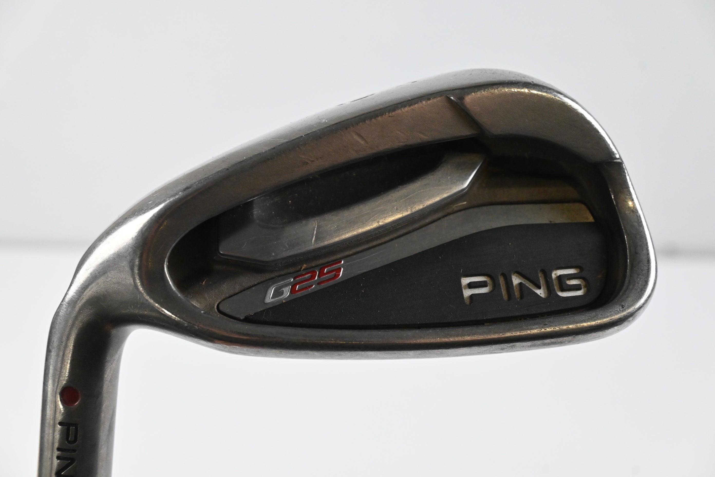 Left Hand Ping G25 #9 Iron / Red Dot / Regular Flex Ping CFS Shaft