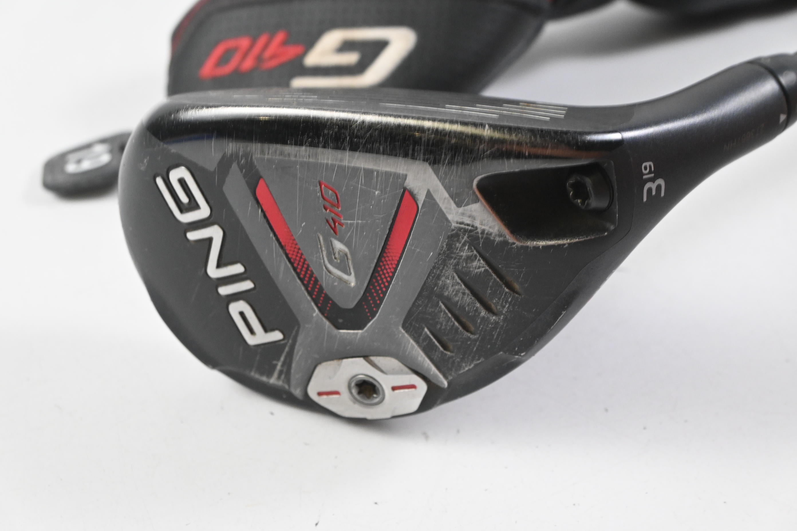 Ping G410 #3 Hybrid / 19 Degree / Regular Flex Ping Alta CB Red 70 Shaft