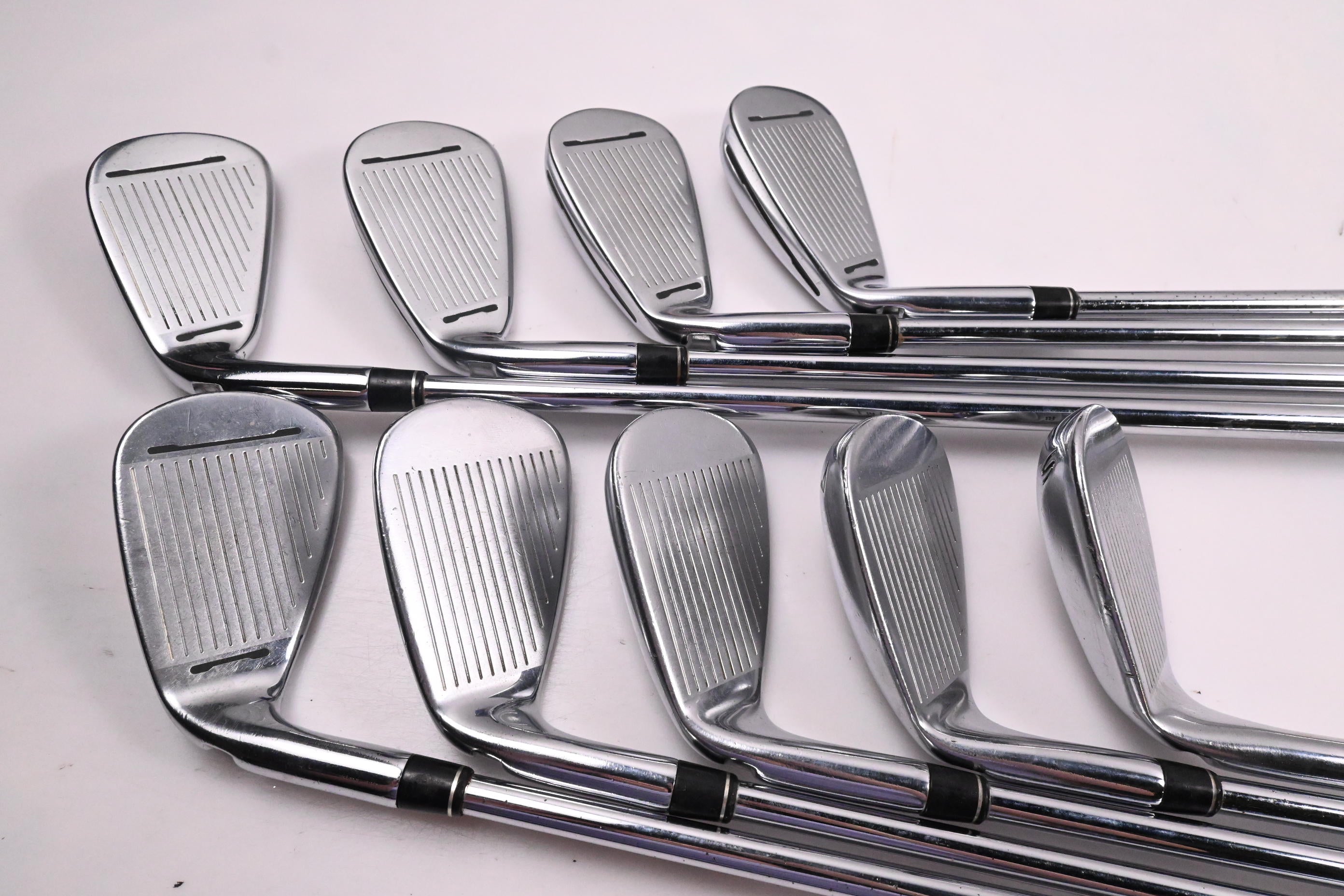 Taylormade RSi1 Irons / 4-PW+AW+SW / Regular Plus Flex Project X Steel Shafts