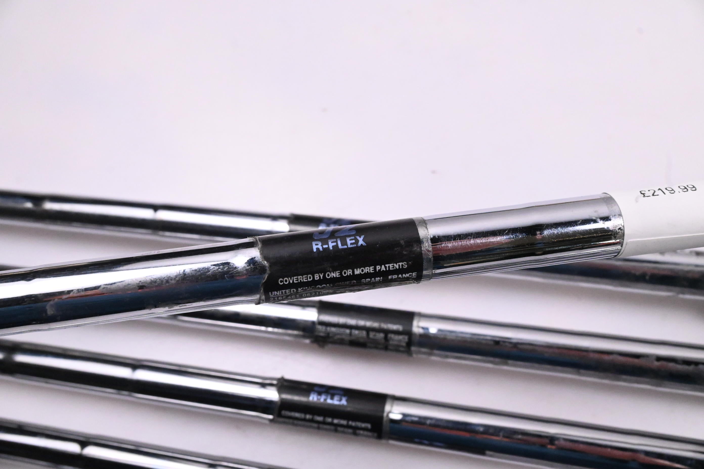 Ping ISI Karsten Nickel Irons / 4-PW / Red Dot / Regular Flex Ping Cushin JZ