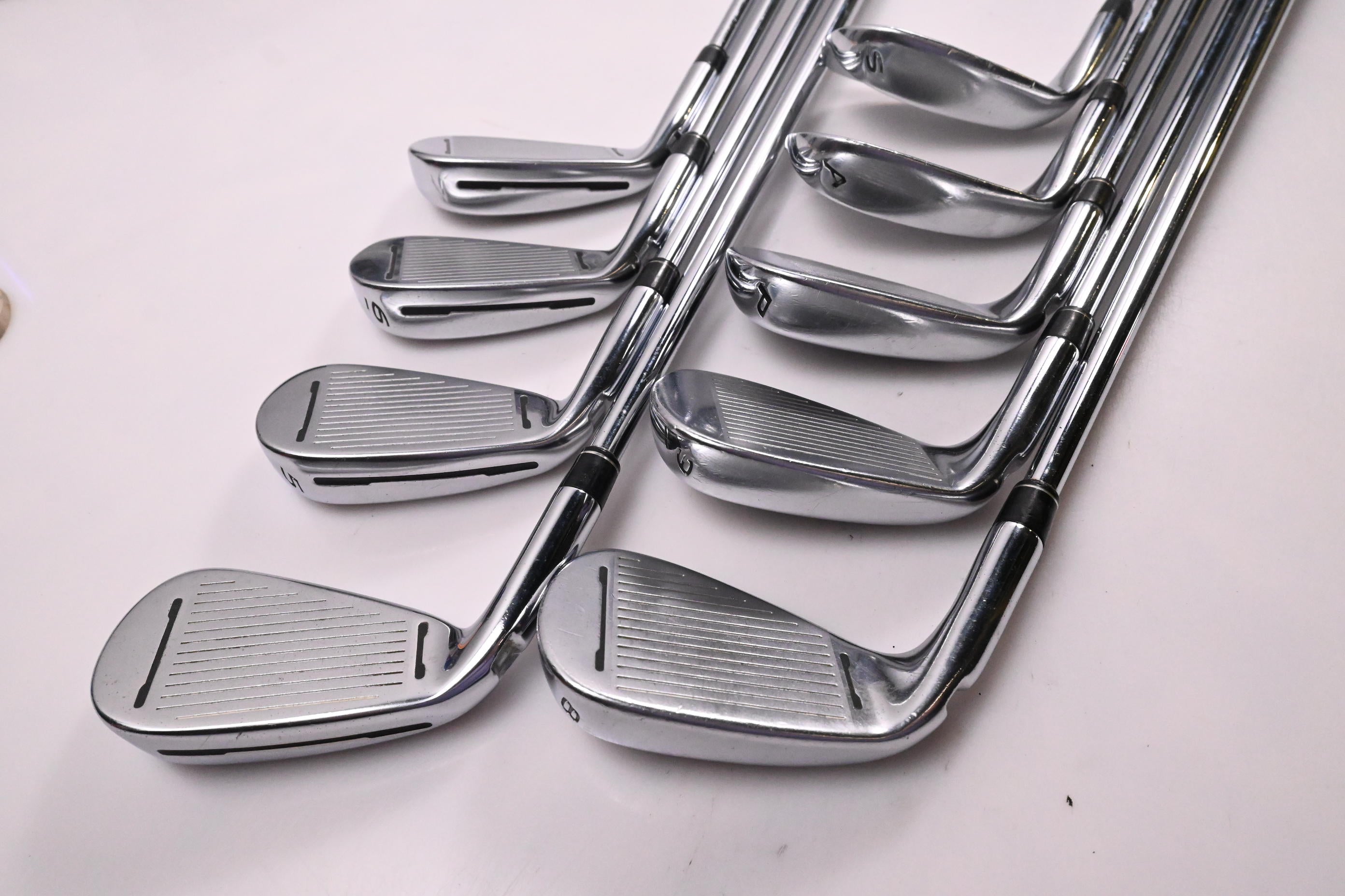 Taylormade RSi1 Irons / 4-PW+AW+SW / Regular Plus Flex Project X Steel Shafts