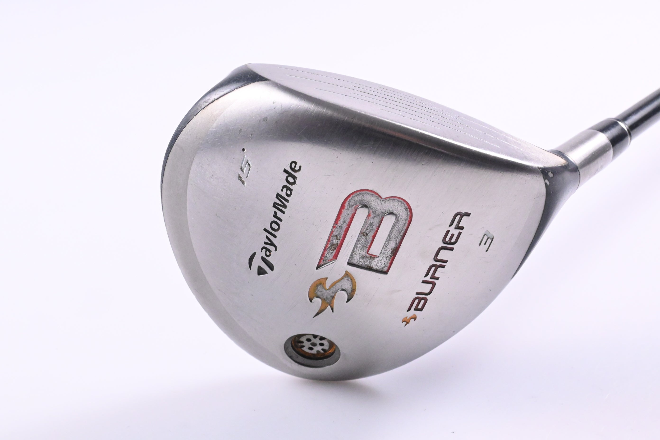 Taylormade Burner 2008 #3 Wood / 15 Degree / Regular Flex REAX 49 Shaft