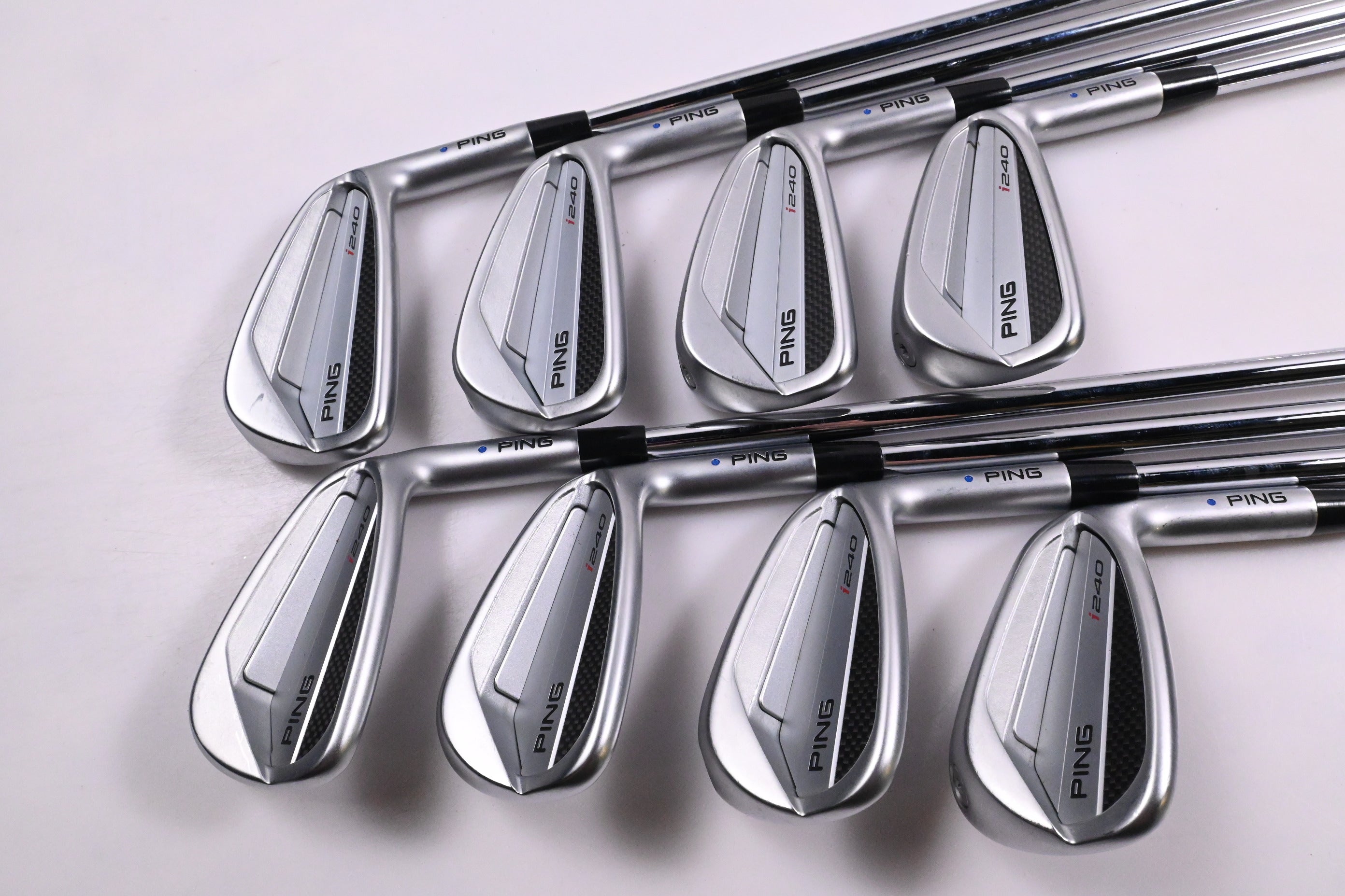 Ping I240 Irons / 4-PW+UW / Blue Dot / Regular Flex N.S.PRO Modus3 Tour 115