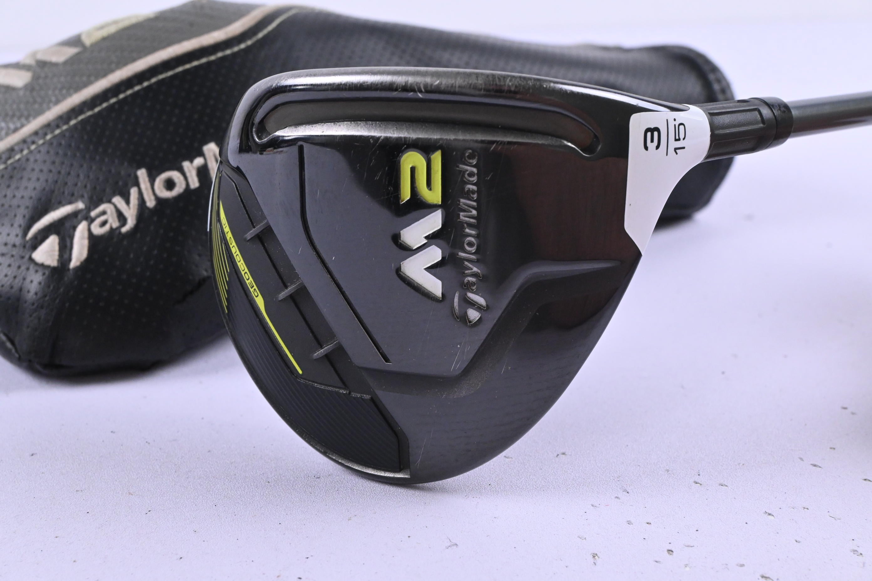 Taylormade M2 2017 #3 Wood / 15 Degree / Stiff Flex Taylormade M2 Reax 65 Shaft