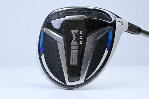 Taylormade SIM Max #3 Wood / 15 Degree / Regular Flex UST Helium Blue 5