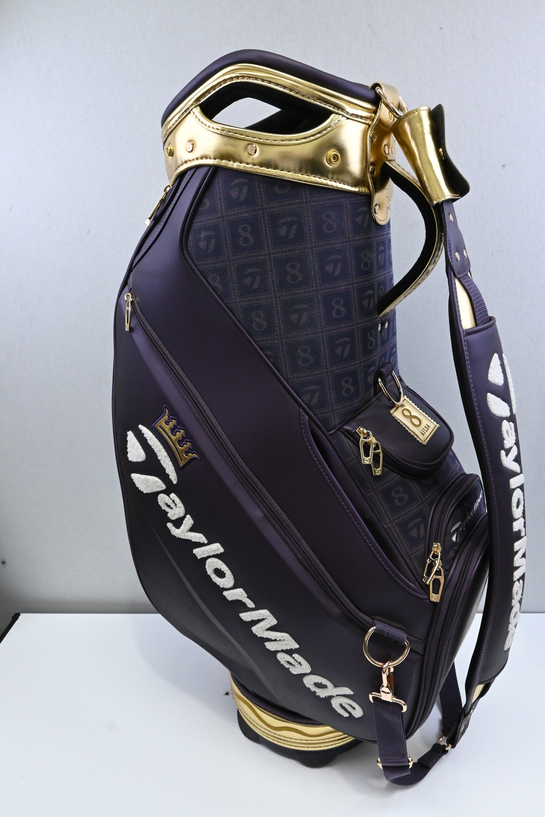 Taylormade British Open 2024 Tour Bag / 6-Way / Purple, Gold