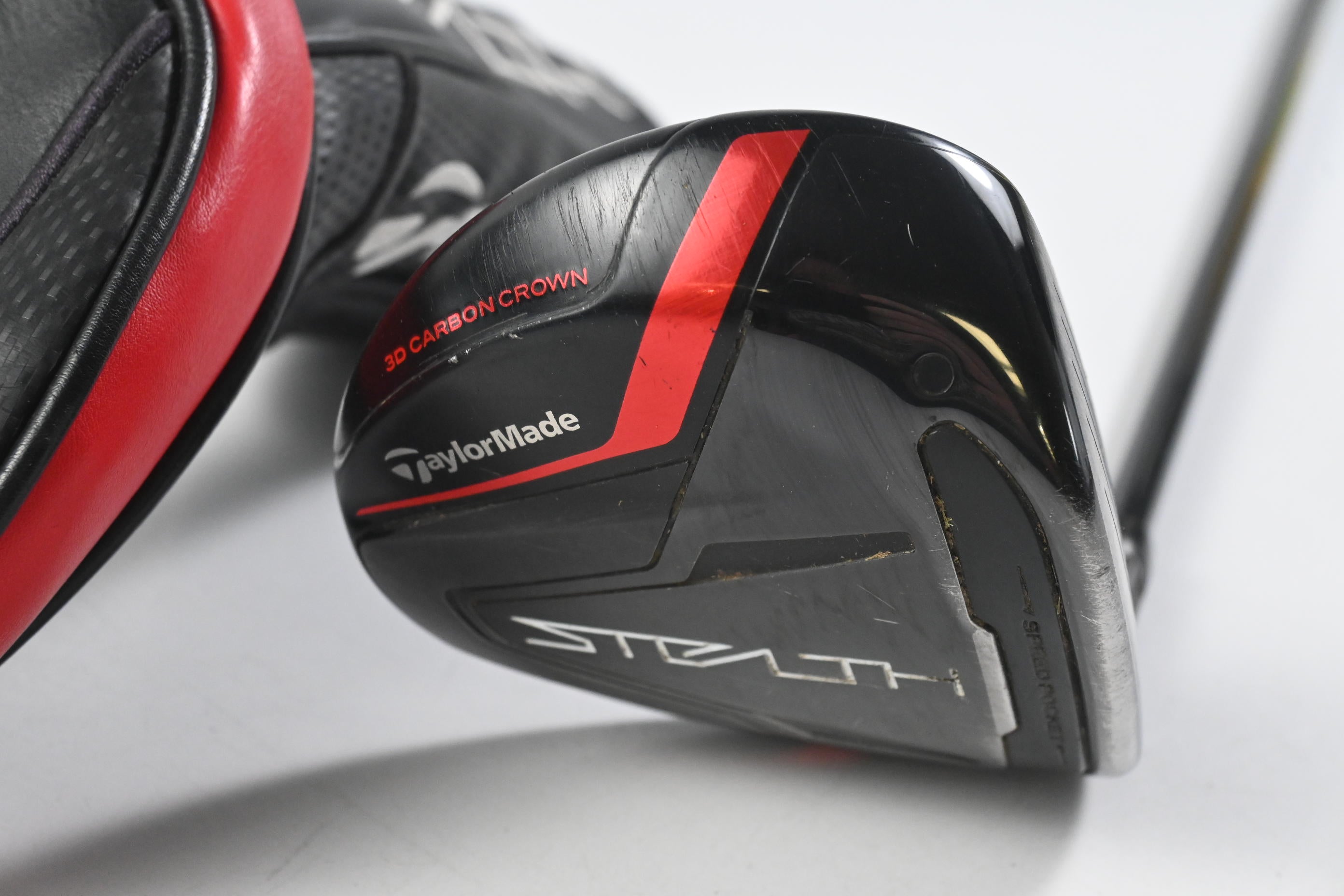 Taylormade Stealth #3 Wood / 15 Degree / Stiff Flex Hzrdus Smoke Red RDX 60