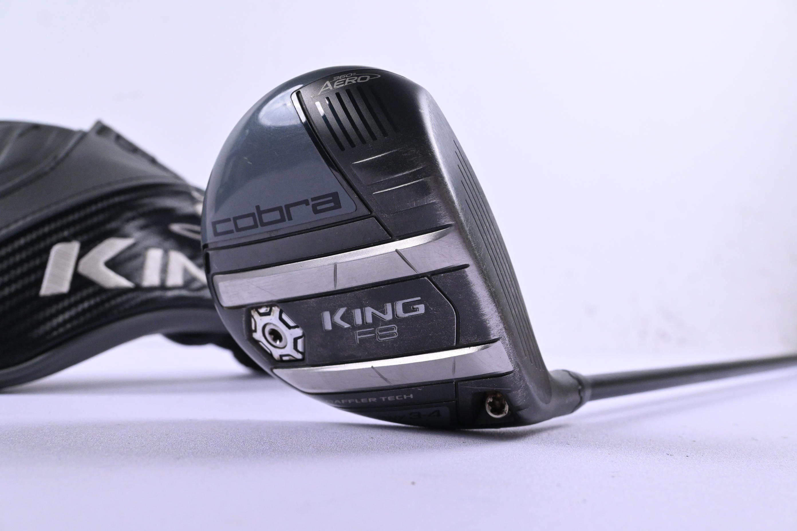 Cobra King F8 #3 Wood / 15 Degree / Stiff Flex Aldila NV Blue 70 Shaft