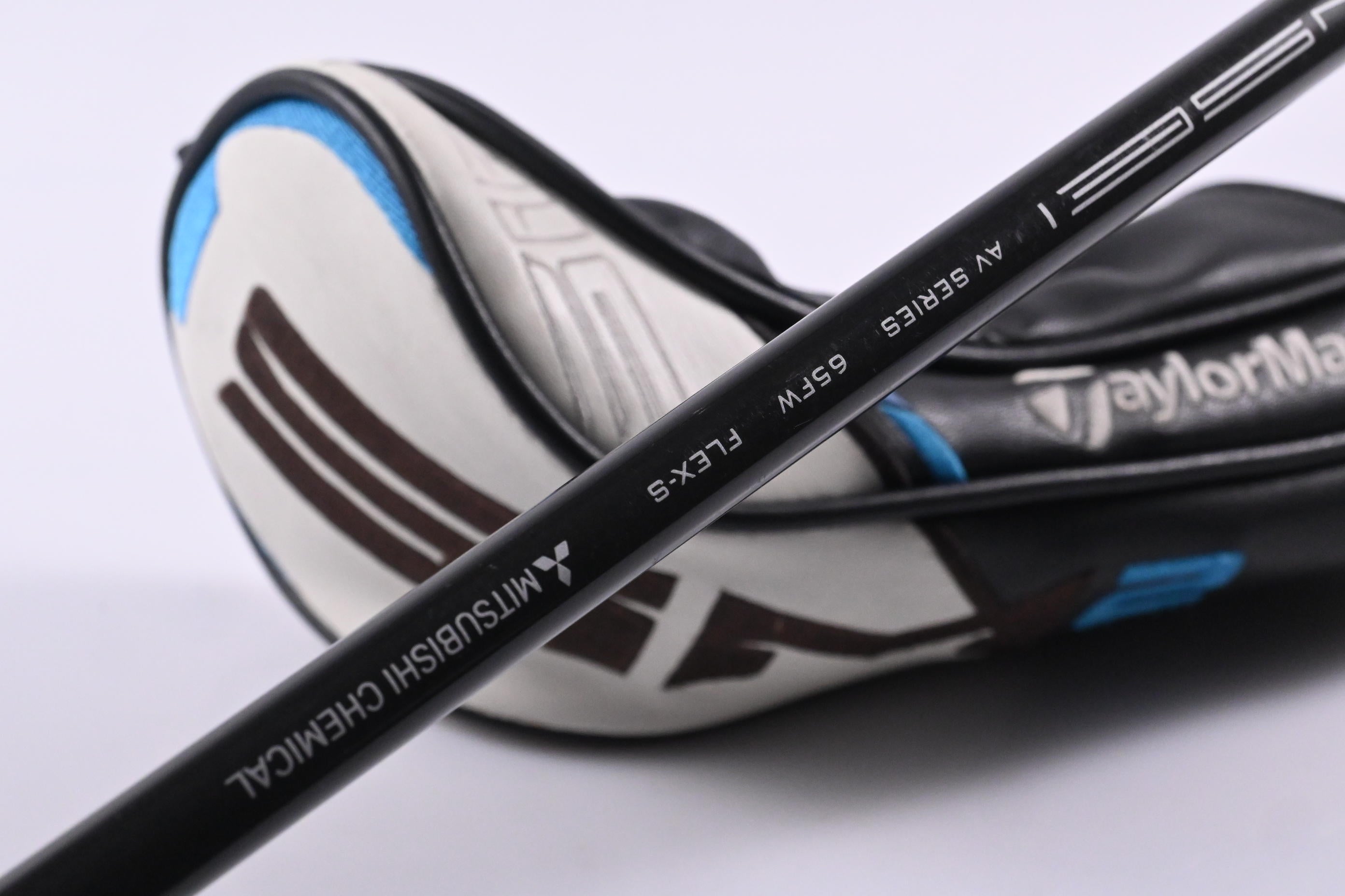 Taylormade SIM2 Ti #3 Wood / 15 Degree / Stiff Flex Tensei AV Blue 65 Shaft