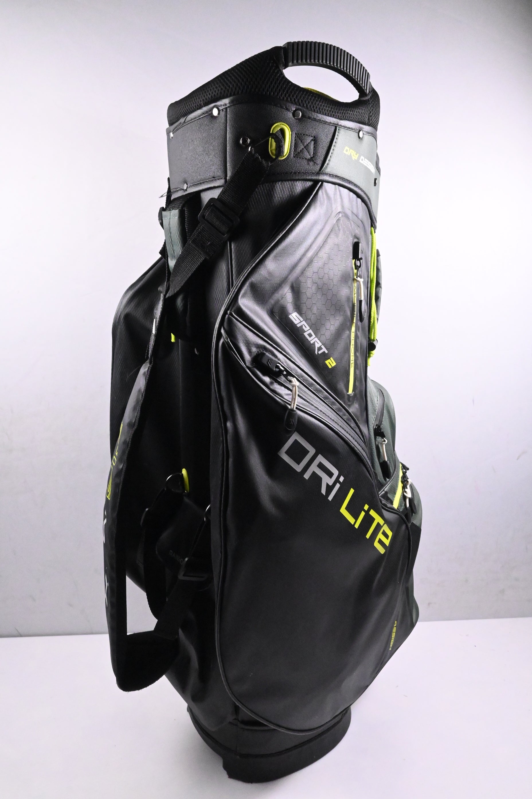 Big Max Dri Lite Sport 2 Cart Bag / 14-Way Divider / Black, Green