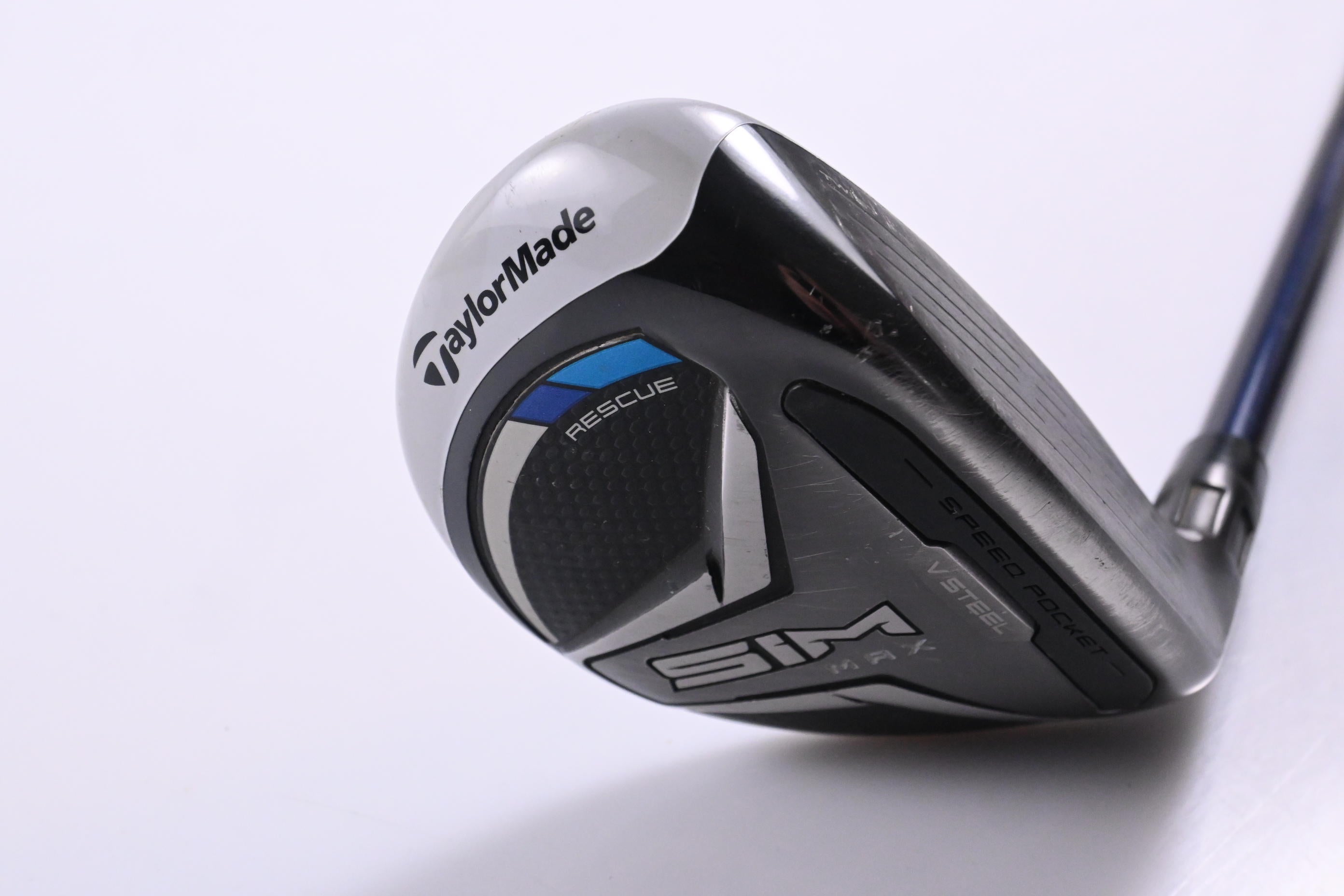Taylormade SIM Max #3 Hybrid / 19 Degree / Stiff Flex Ventus Blue 7 Shaft