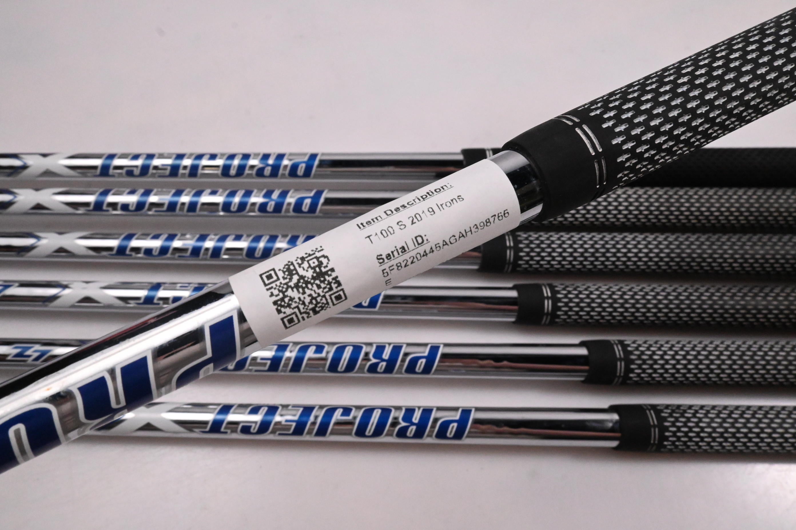 Titleist T100 S 2019 Irons / 4-PW / Stiff Flex Project X LZ 120 Shafts