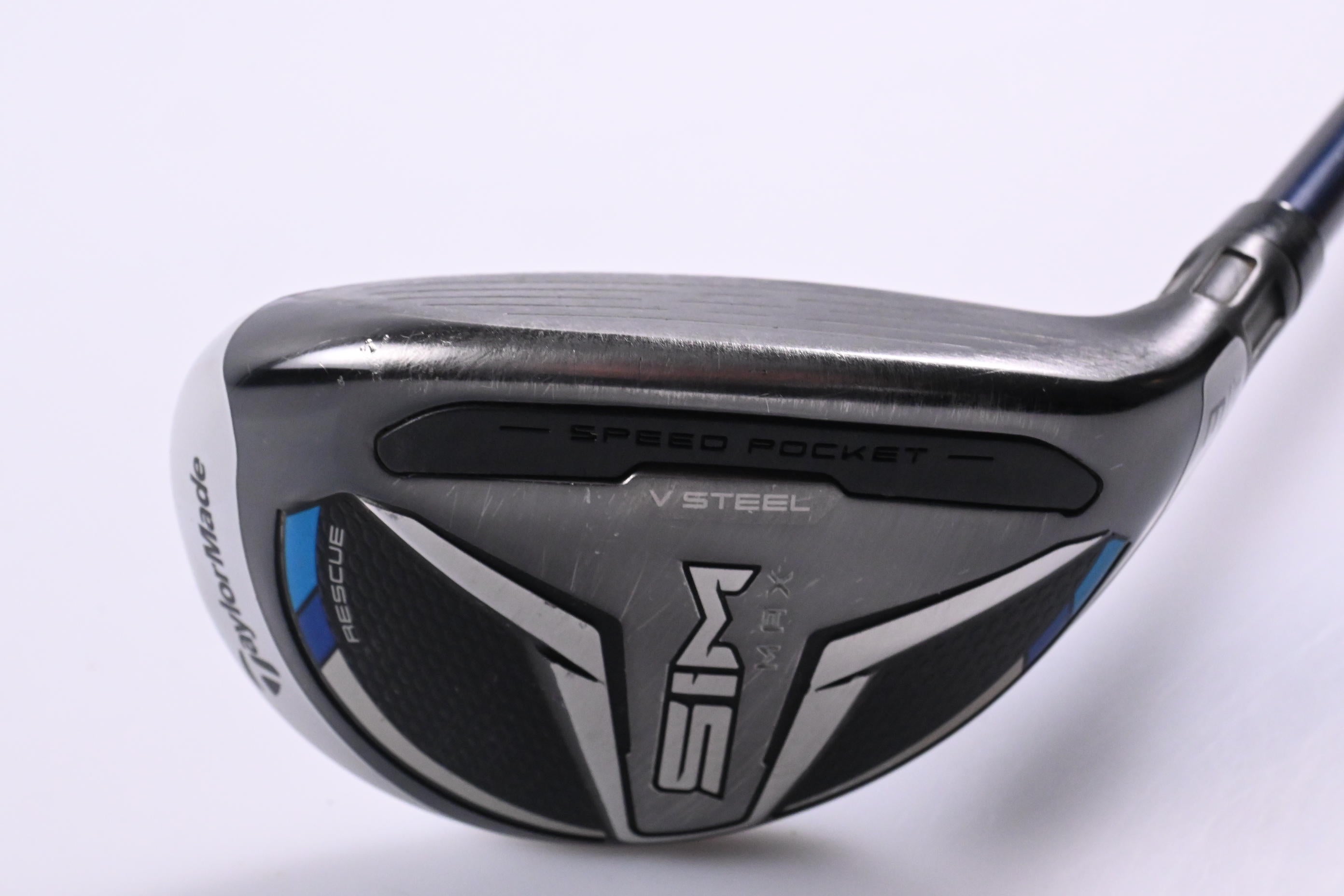 Taylormade SIM Max #3 Hybrid / 19 Degree / Stiff Flex Ventus Blue 7 Shaft