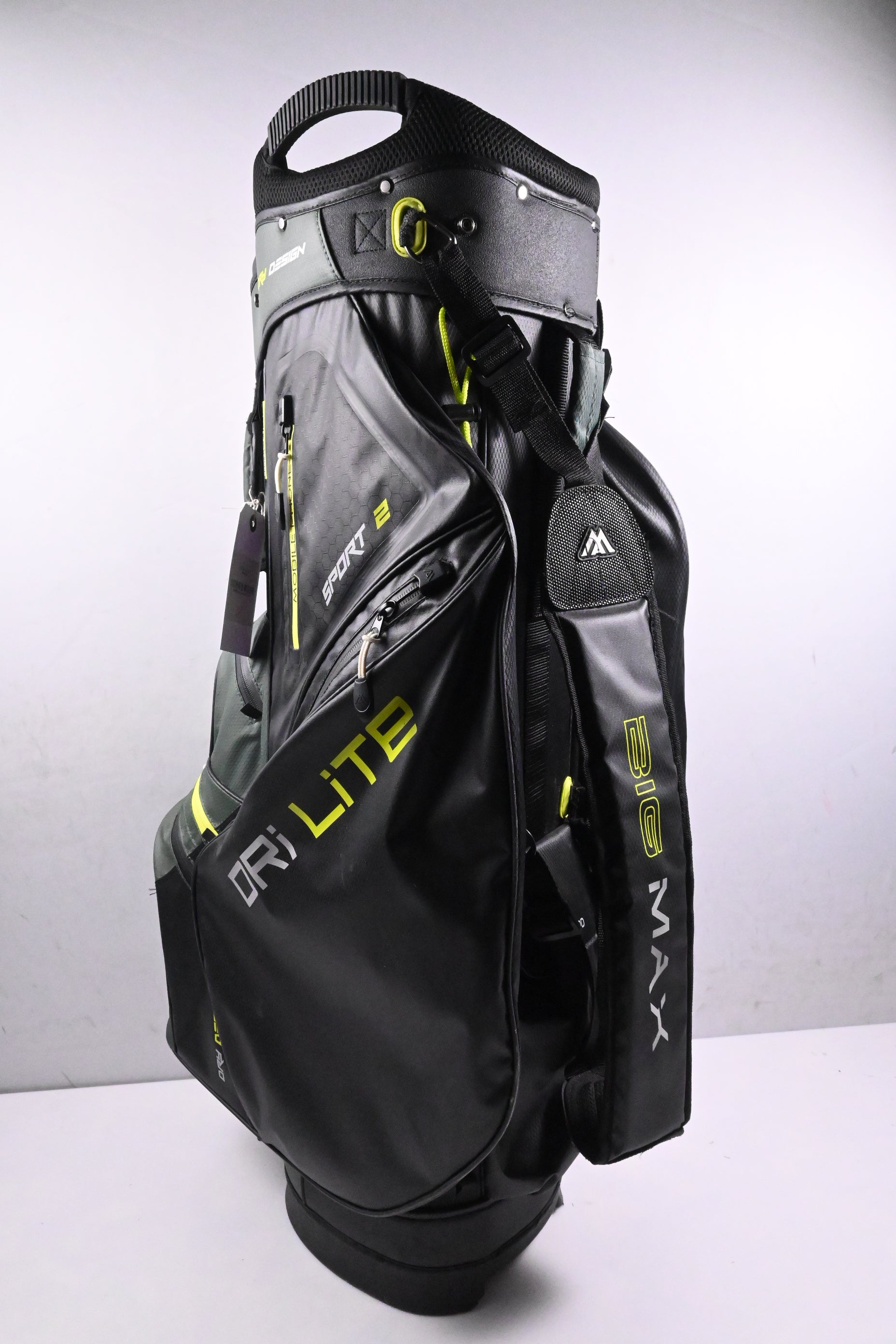 Big Max Dri Lite Sport 2 Cart Bag / 14-Way Divider / Black, Green