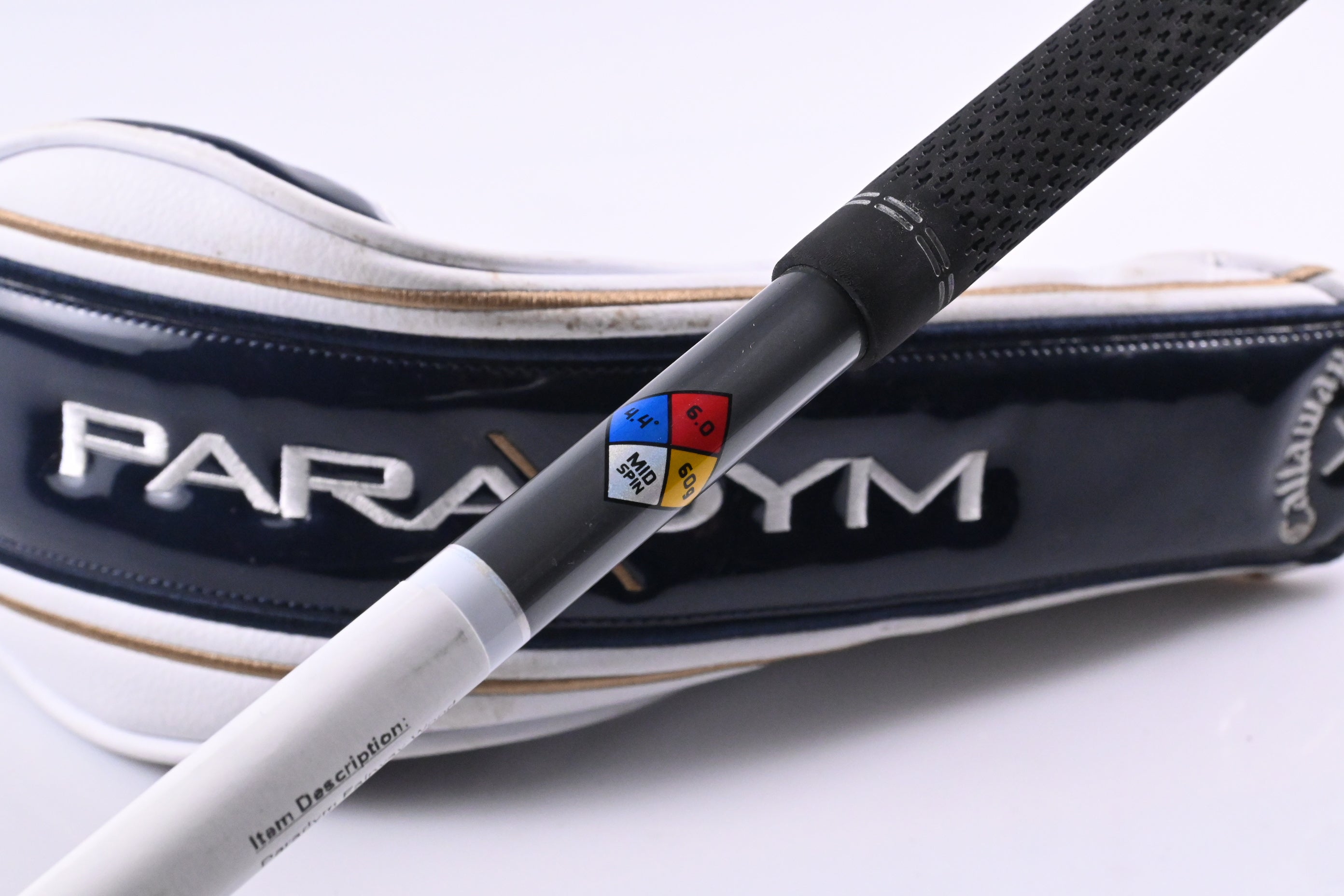 Callaway Paradym #3 Wood / 15 Degree / Stiff Flex HZRDUS Silver 60 Shaft