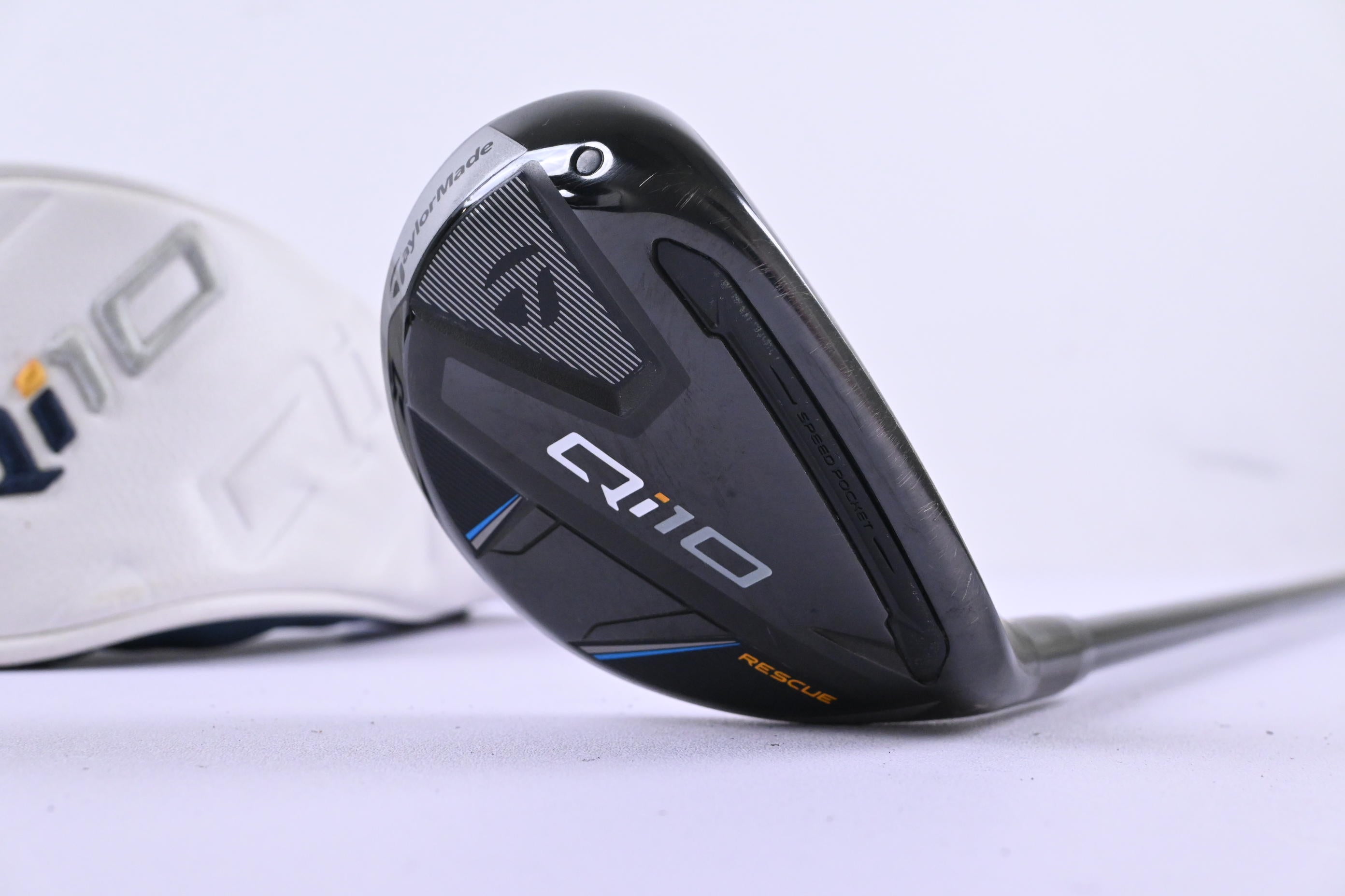 Taylormade Qi10 #4 Hybrid / 22 Degree / Regular Flex Fujikura Ventus TR Blue 6
