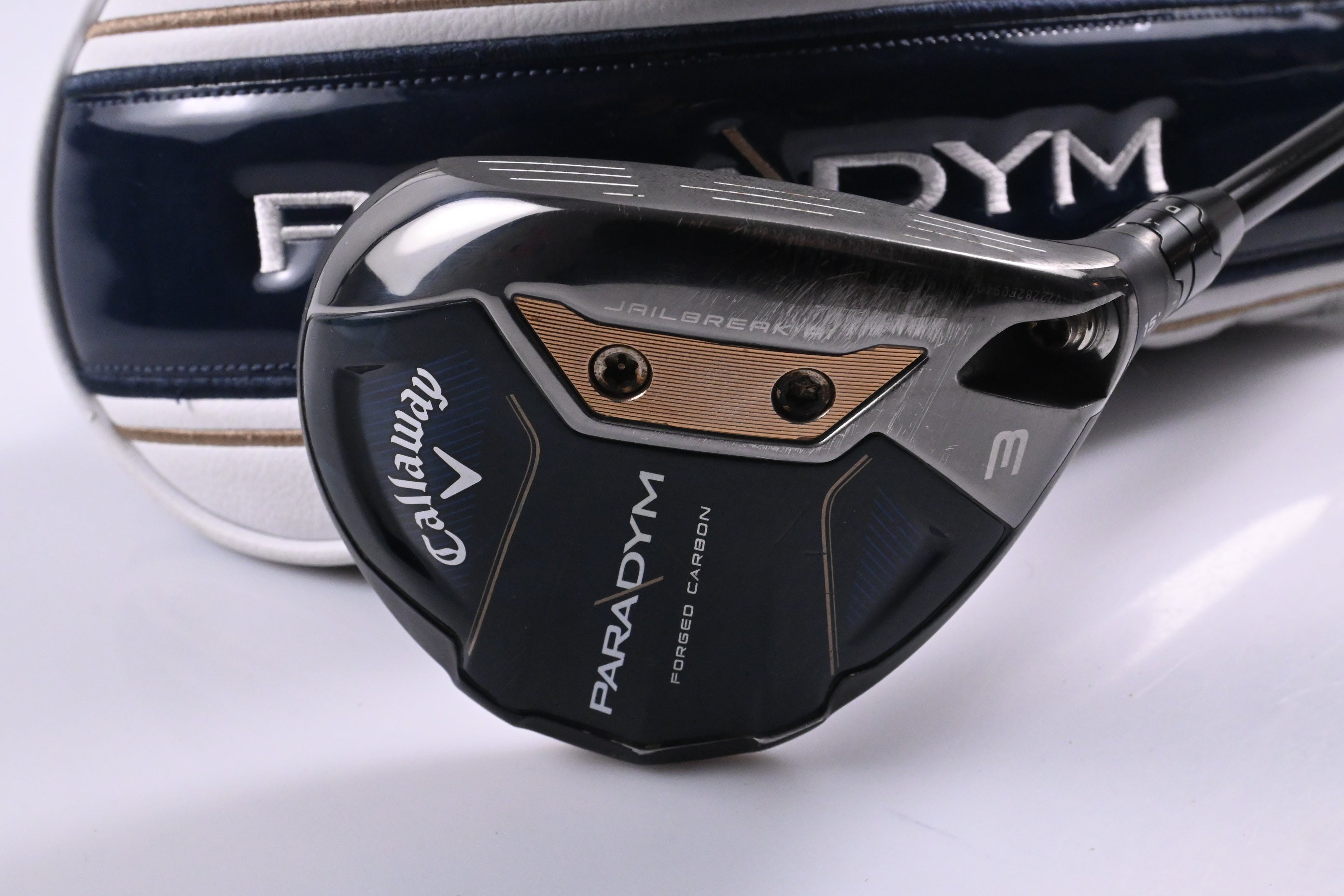 Callaway Paradym #3 Wood / 15 Degree / Stiff Flex Kai'Li White 70 Shaft