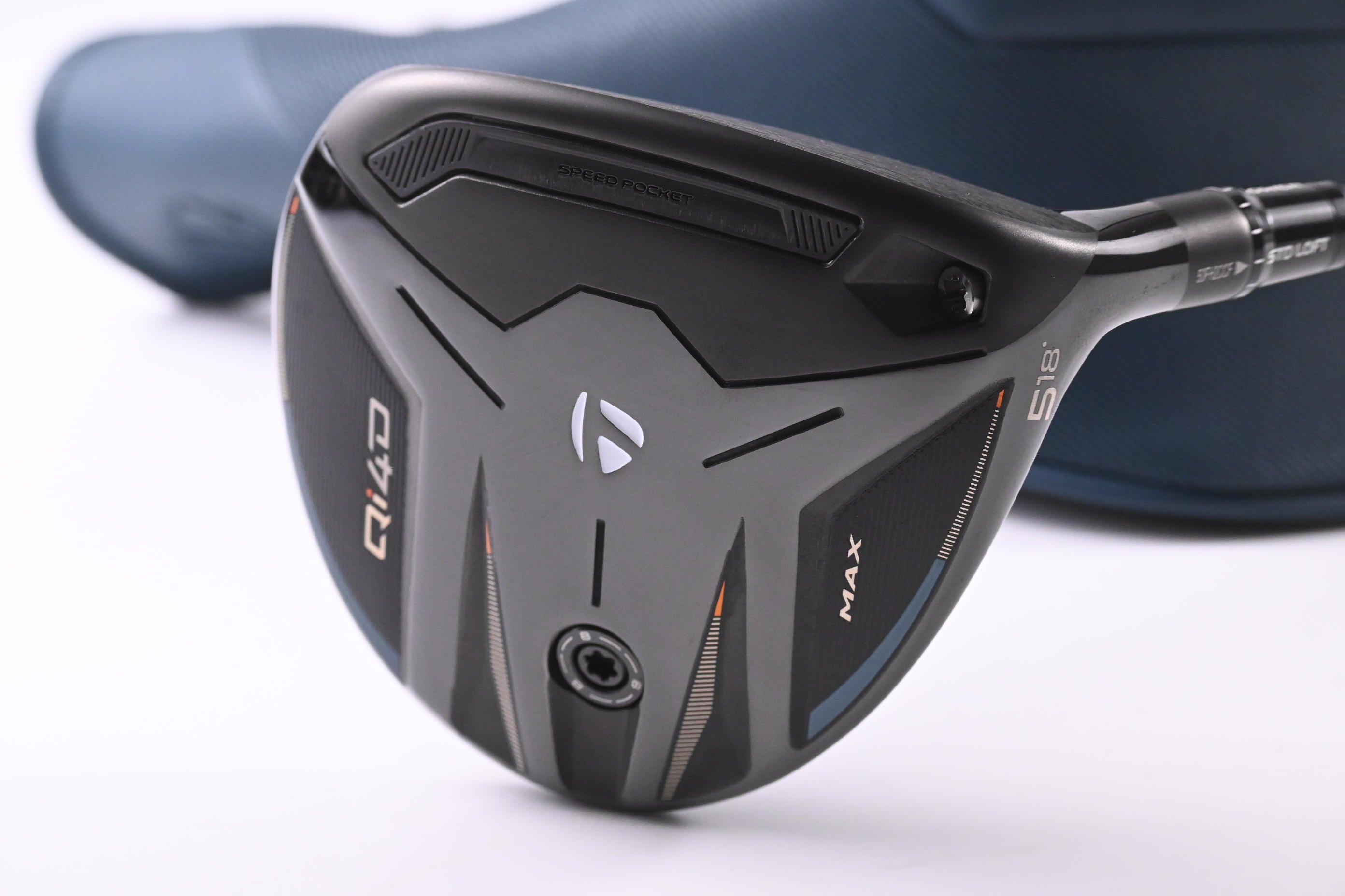Taylormade Qi4D Max #5 Wood / 18 Degree / Regular Flex REAX 55 Shaft