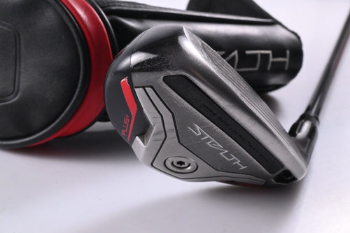 Taylormade Stealth Plus #3 Hybrid / 19.5 Degree / Stiff Flex HZRDUS Smoke RDX Red 80