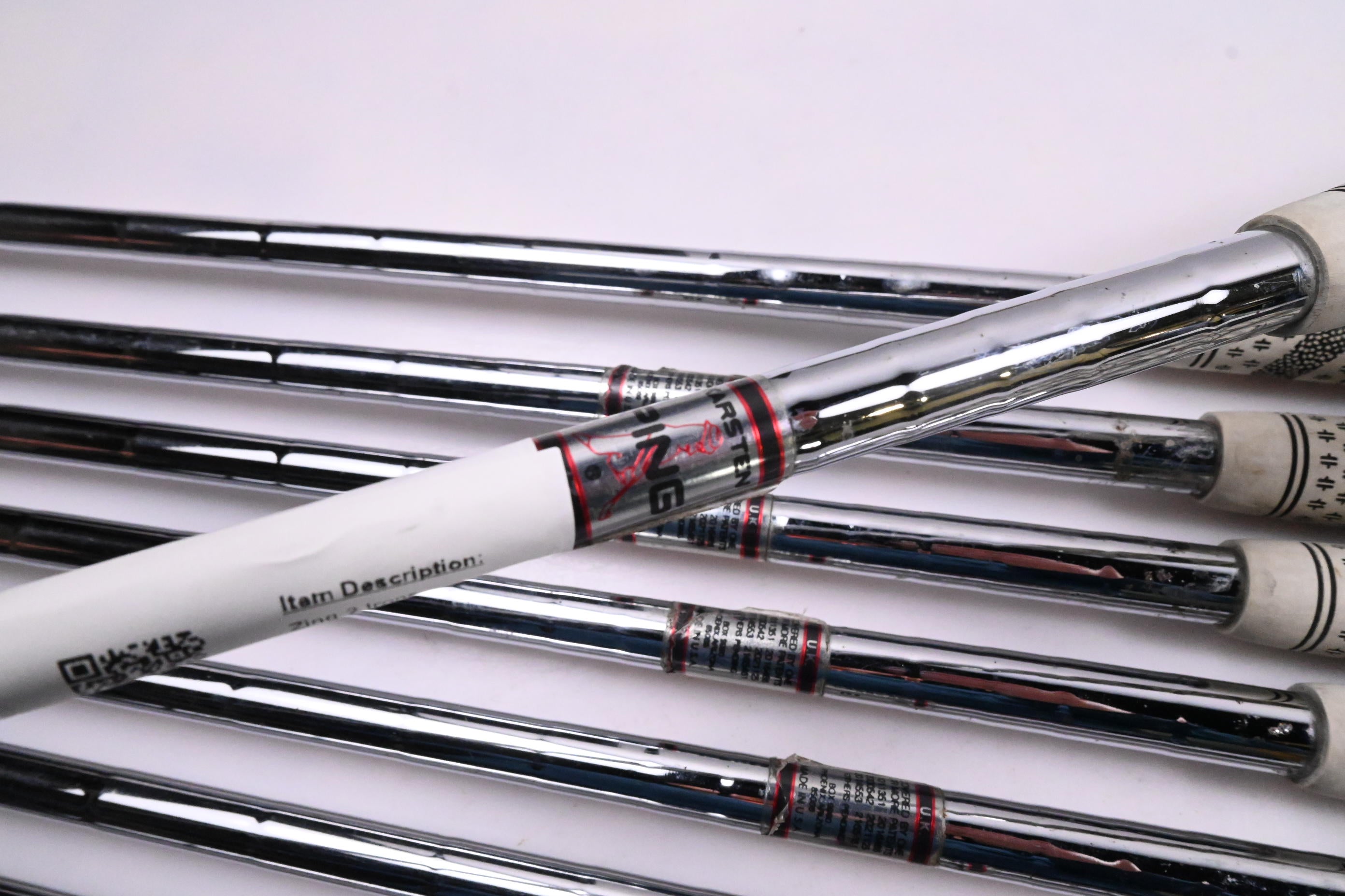 Ping Karsten Zing 2 Irons / 3-PW / Red Dot / Stiff Flex Ping JZ Shafts