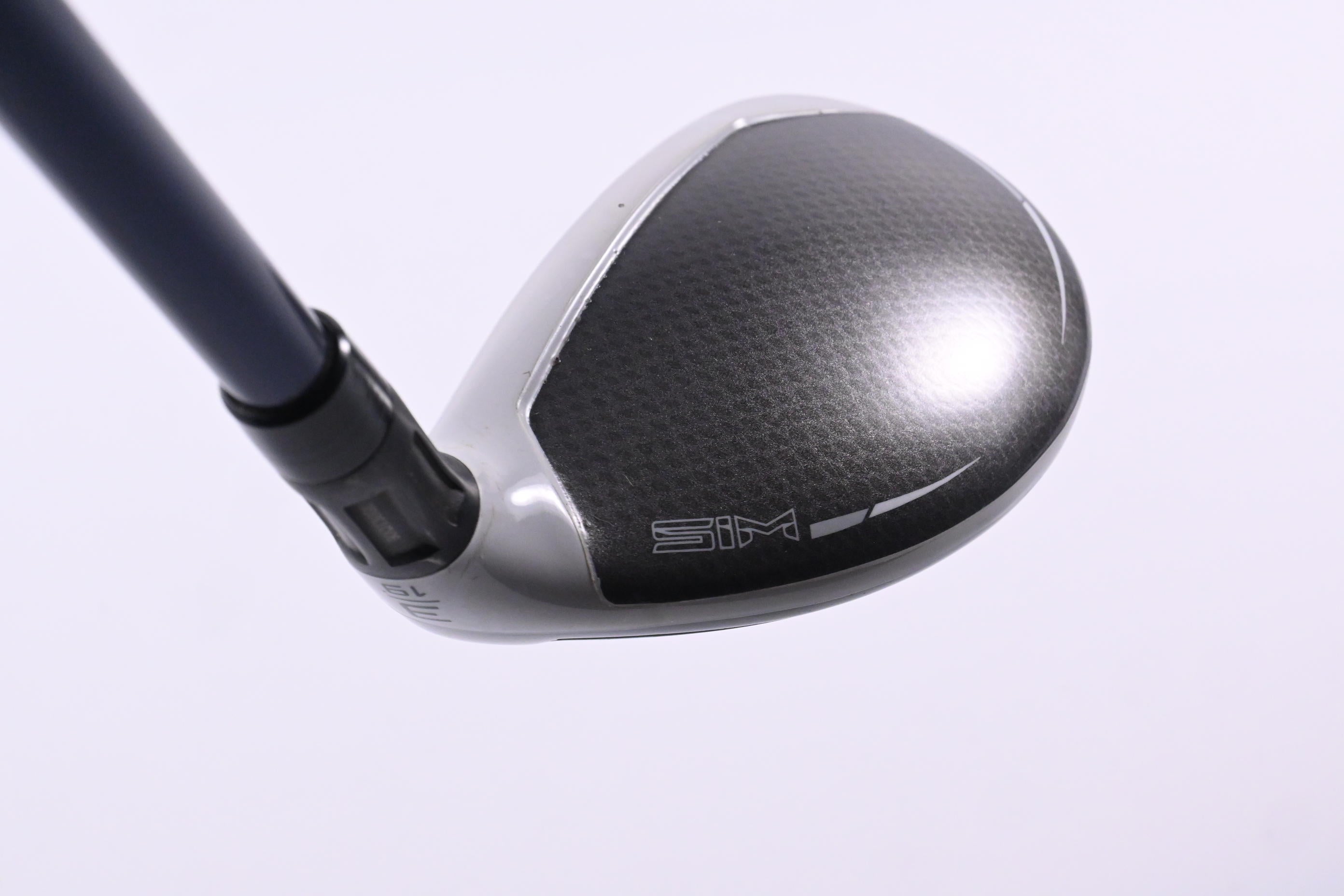 Taylormade SIM Max #3 Hybrid / 19 Degree / Stiff Flex Ventus Blue 7 Shaft