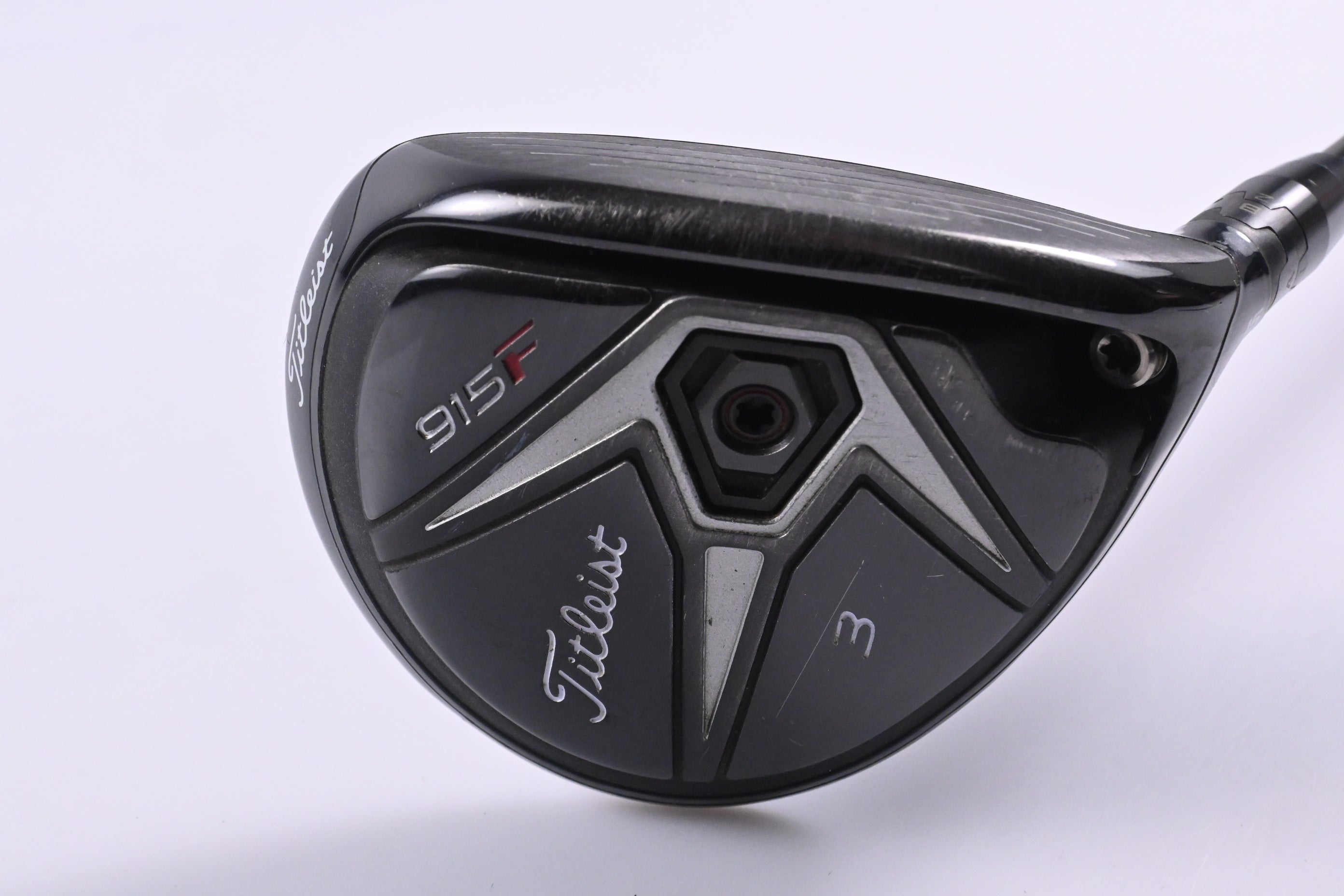 Titleist 915 F #3 Wood / 15 Degree / Stiff Flex Aldila Rip Phenom 70 Shaft