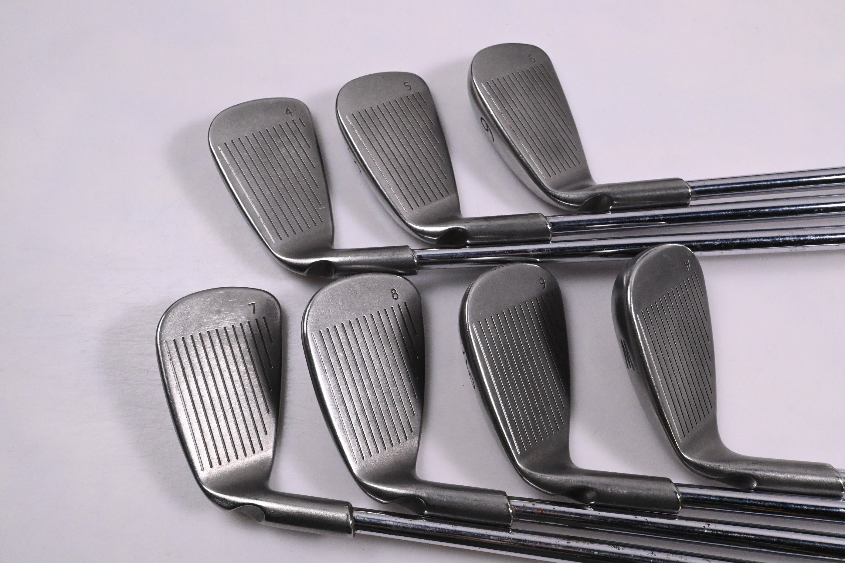 Ping i10 Irons / 4-PW / White Dot / Stiff Flex Ping AWT Steel Shafts