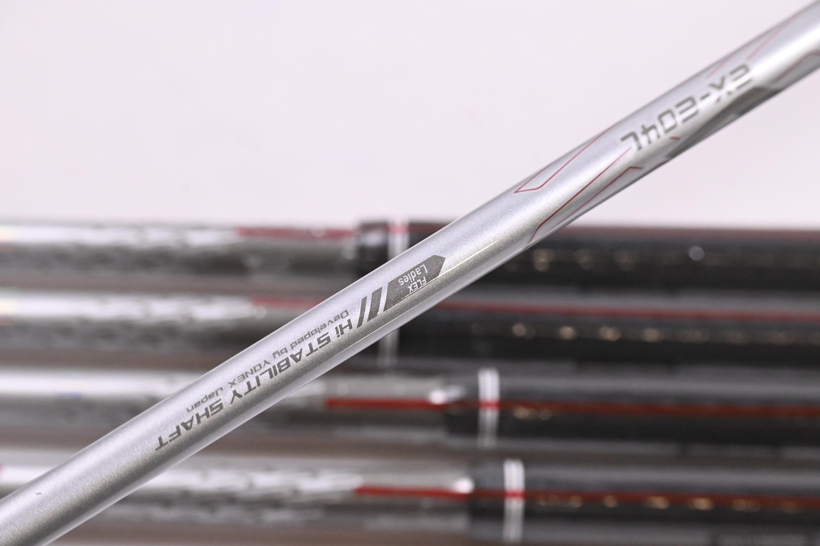 Ladies Yonex Ezone Elite 4 Irons / 7-PW+SW / Ladies Flex Yonex EX-E04 Shafts