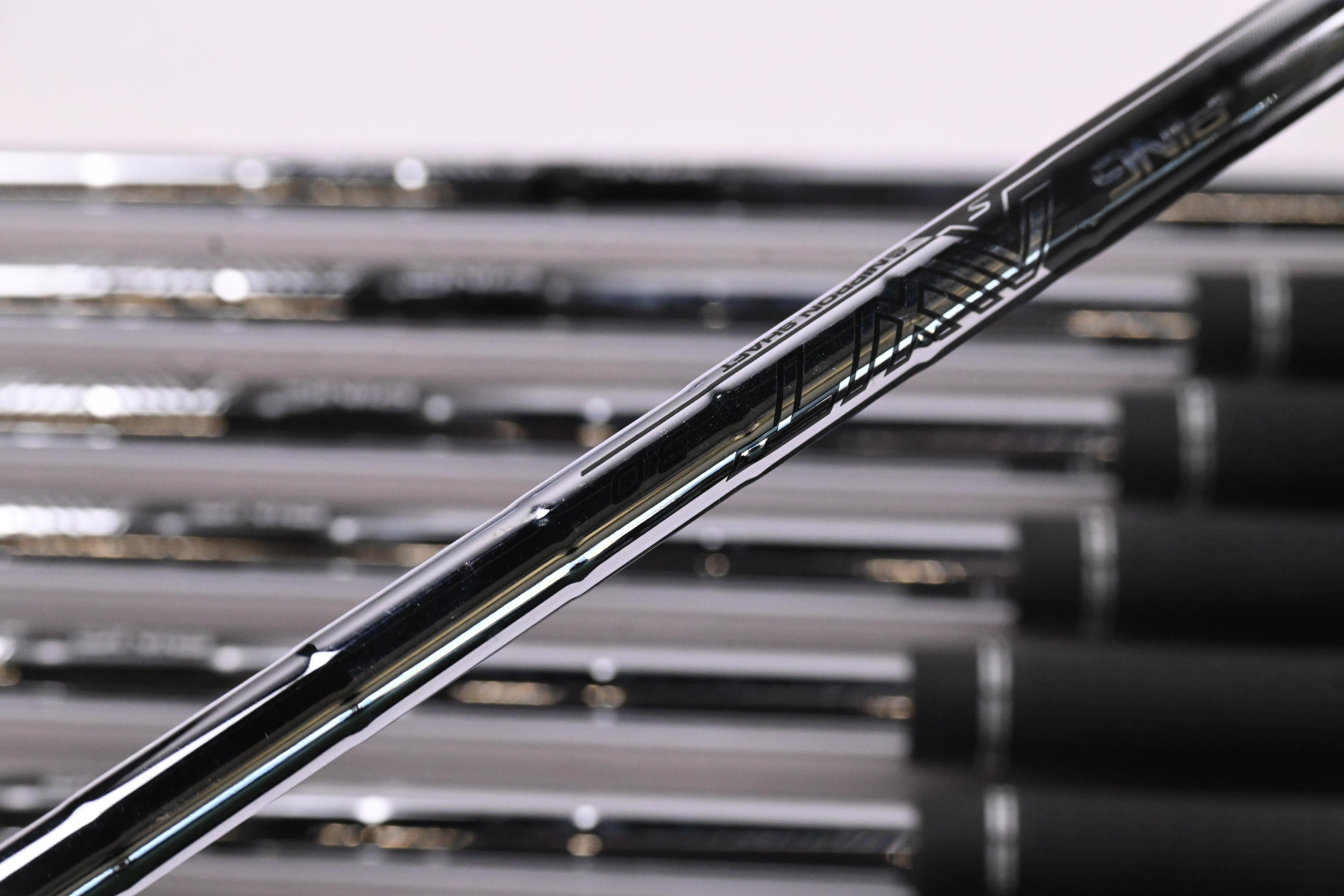 Left Hand Ping G440 Irons / 5-PW+GW+56° / Red Dot / Stiff Flex Ping AWT 3.0