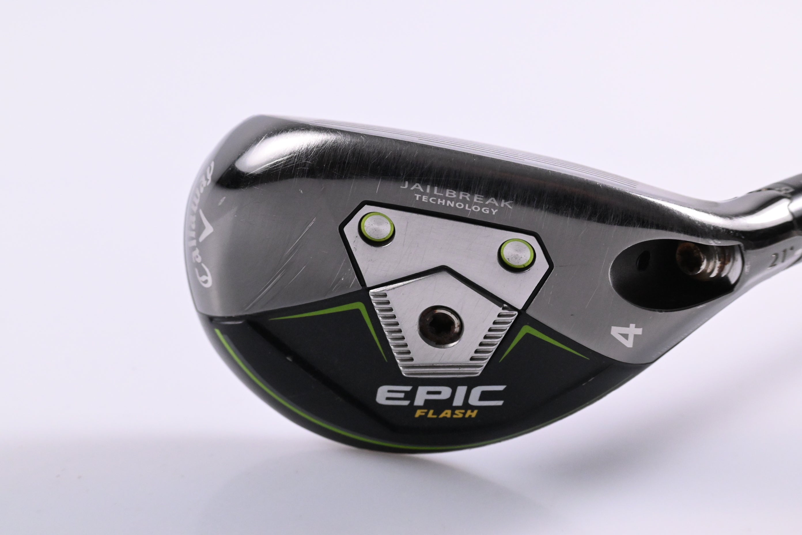 Callaway Epic Flash #4 Hybrid / 21 Degree / Stiff Flex Tensei AV Silver 70 Shaft