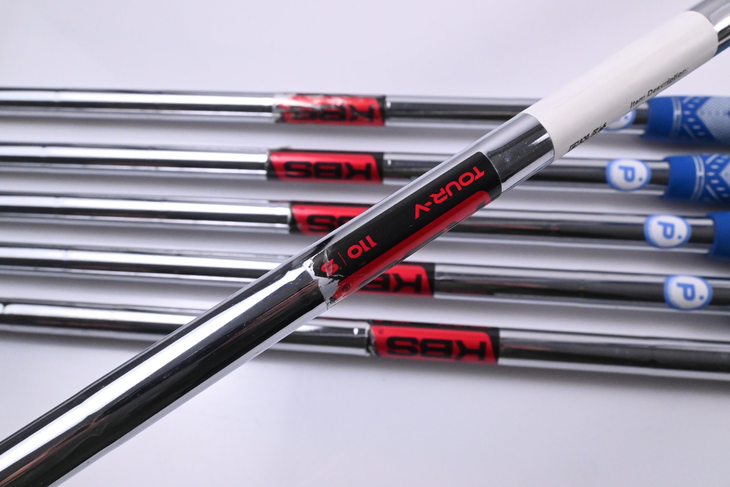 Srixon ZX5 MK II 2023 Irons / 5-PW / Stiff Flex KBS Tour-V 110 Shafts