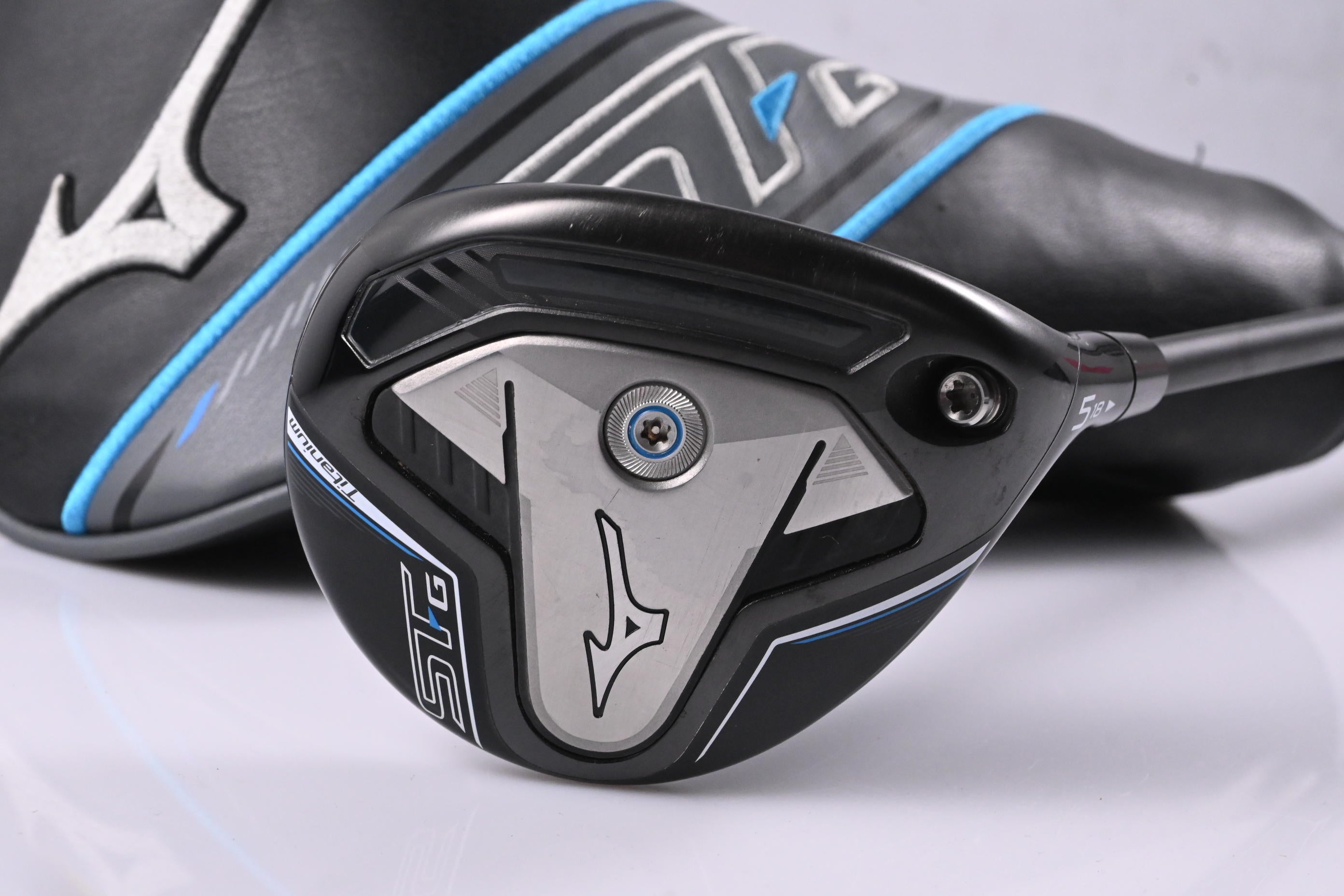 Mizuno ST-G Titanium #5 Wood / 18 Degree / X-Flex Fujikura Motore X F3 7 Shaft
