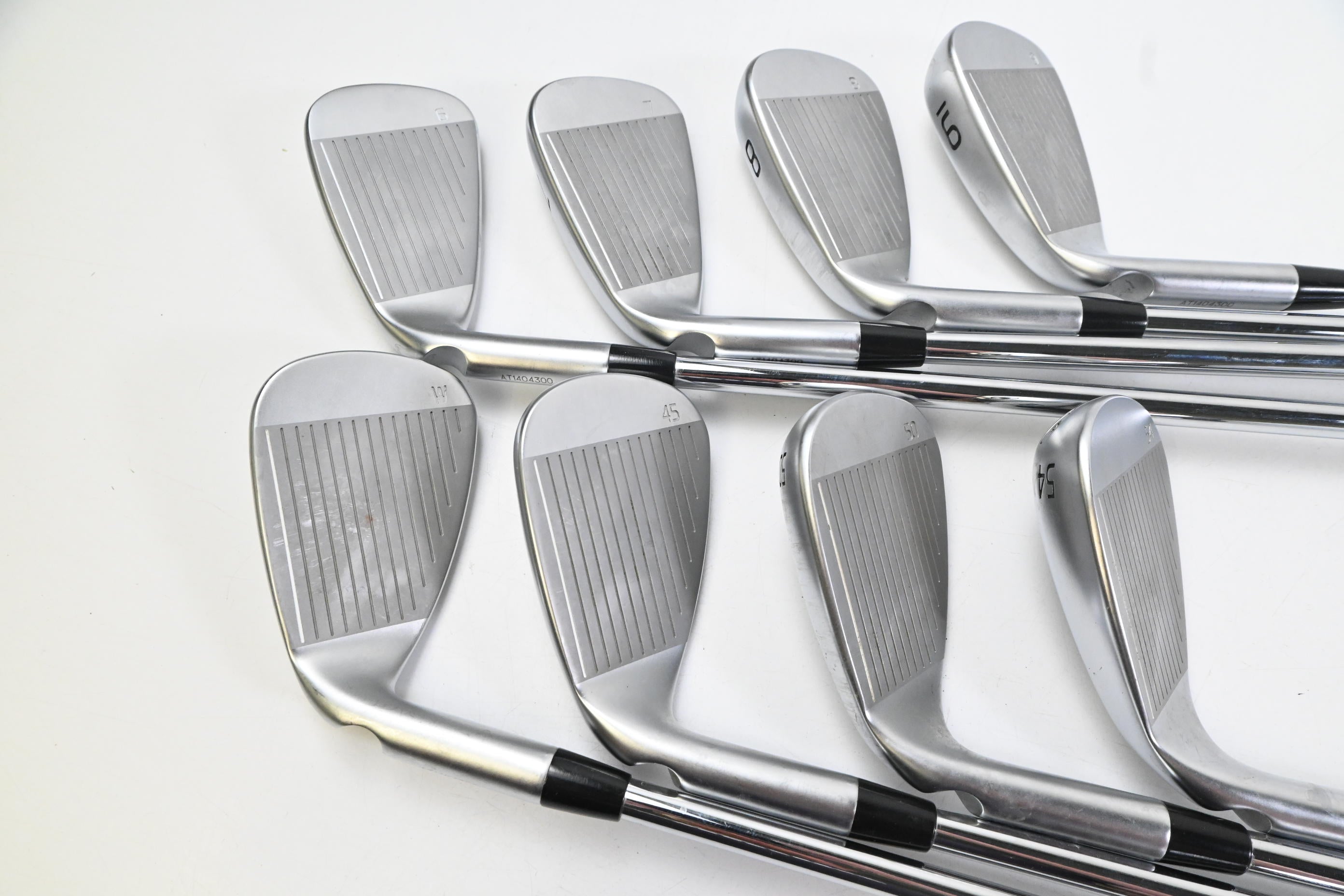 Ping G430 Irons / 6-PW+AW+GW / Black Dot / Regular Flex Ping AWT 2.0 Shafts