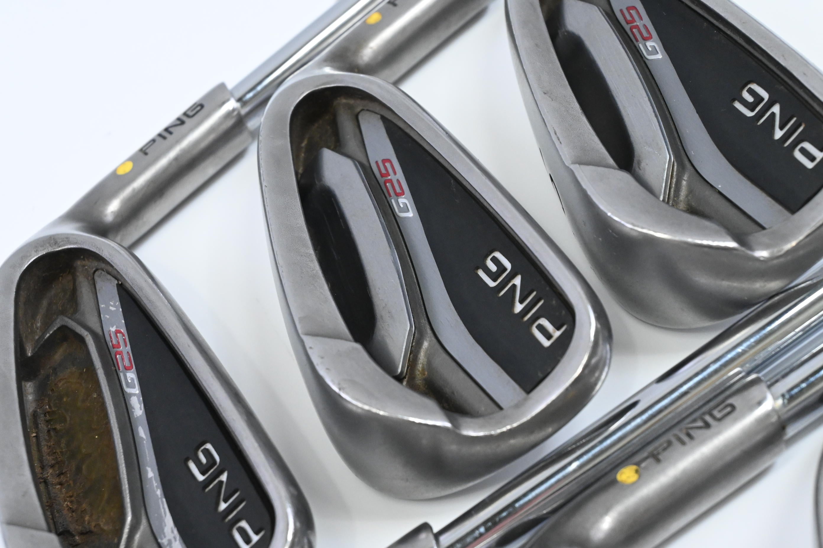 Ping G25 Irons / 4-9 / Yellow Dot / Stiff Flex Ping CFS Shafts