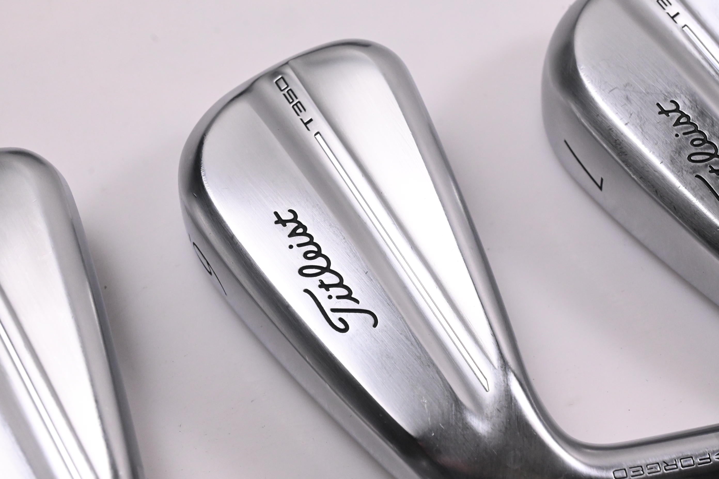 Left Hand Titleist T350 2025 Irons / 5-PW / Regular Flex AMT Red Shafts