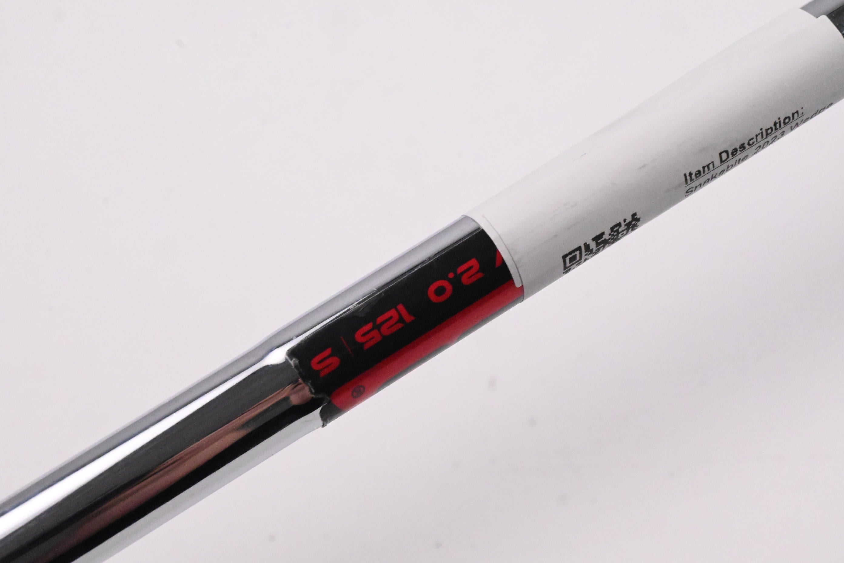 Cobra Snakebite 2023 Lob Wedge / 60 Degree / Stiff Flex KBS HI-REV 2.0 125 Shaft