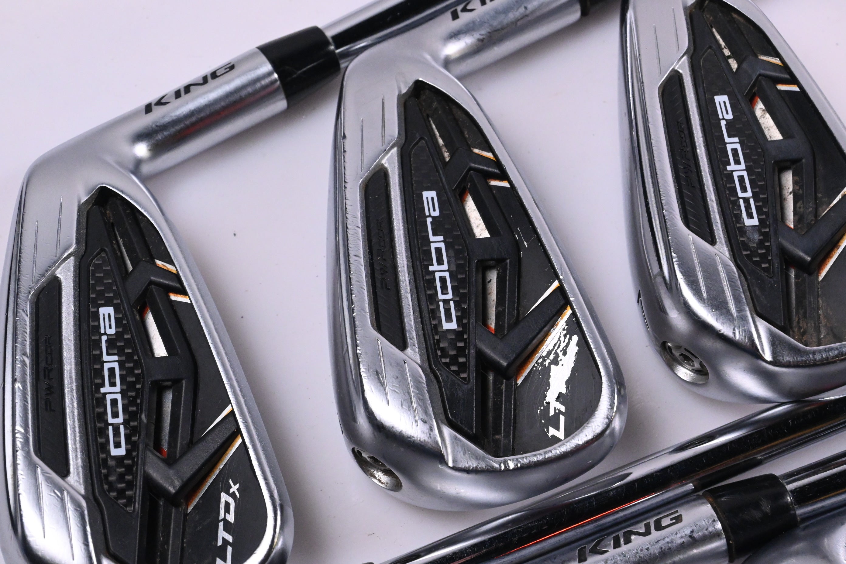 Cobra LTDx Irons / 5-PW+GW / Regular Flex KBS Tour 90 Shafts