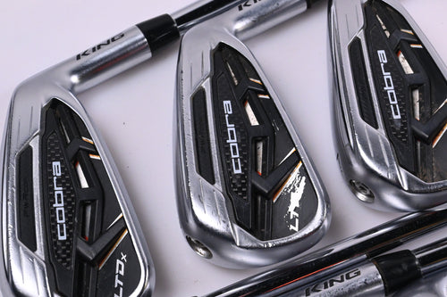 Cobra LTDx Irons / 5-PW+GW / Regular Flex KBS Tour 90 Shafts