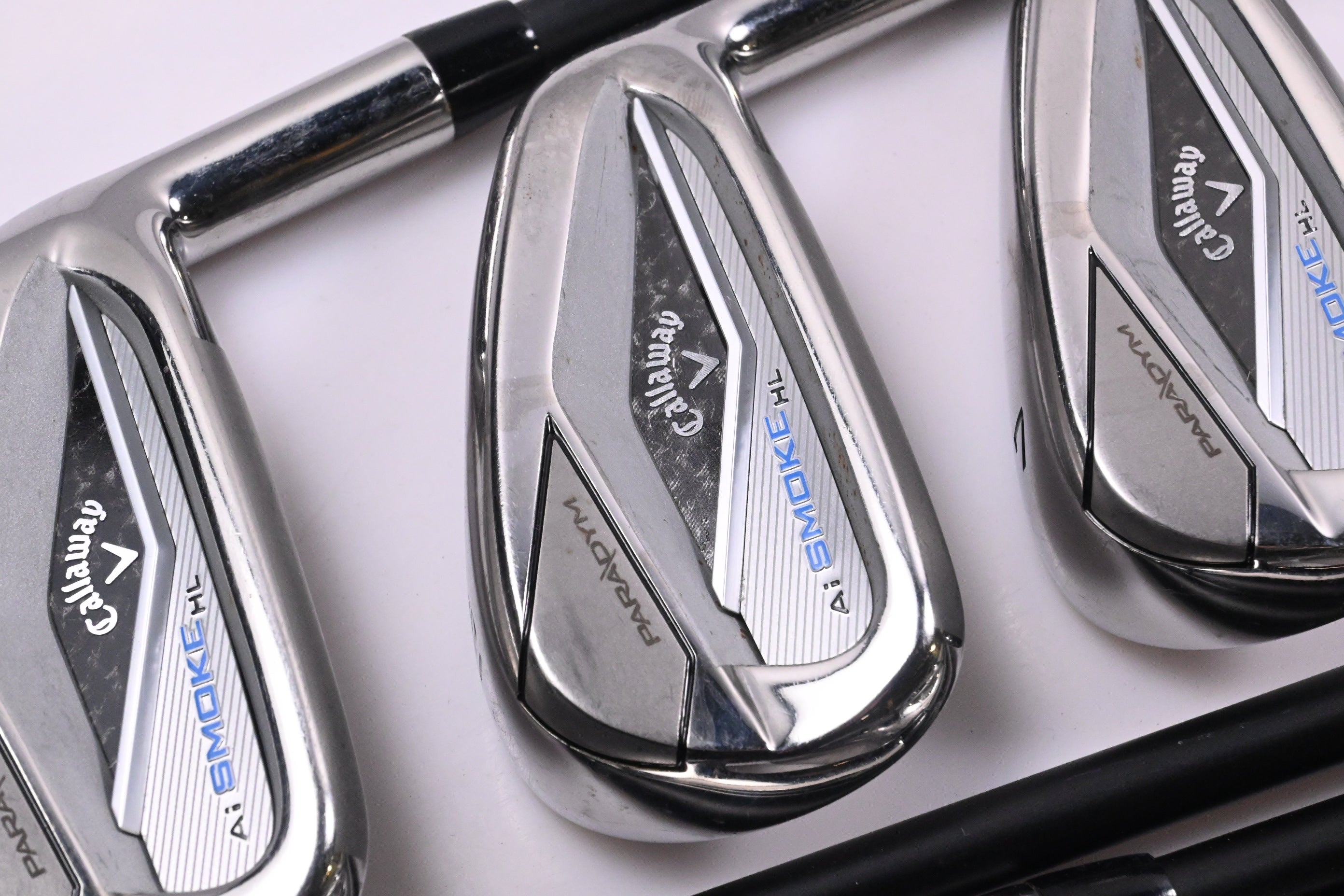 Callaway Paradym Ai Smoke HL Irons / 5-PW+GW / Senior Flex Cypher 2.0 50 Shafts