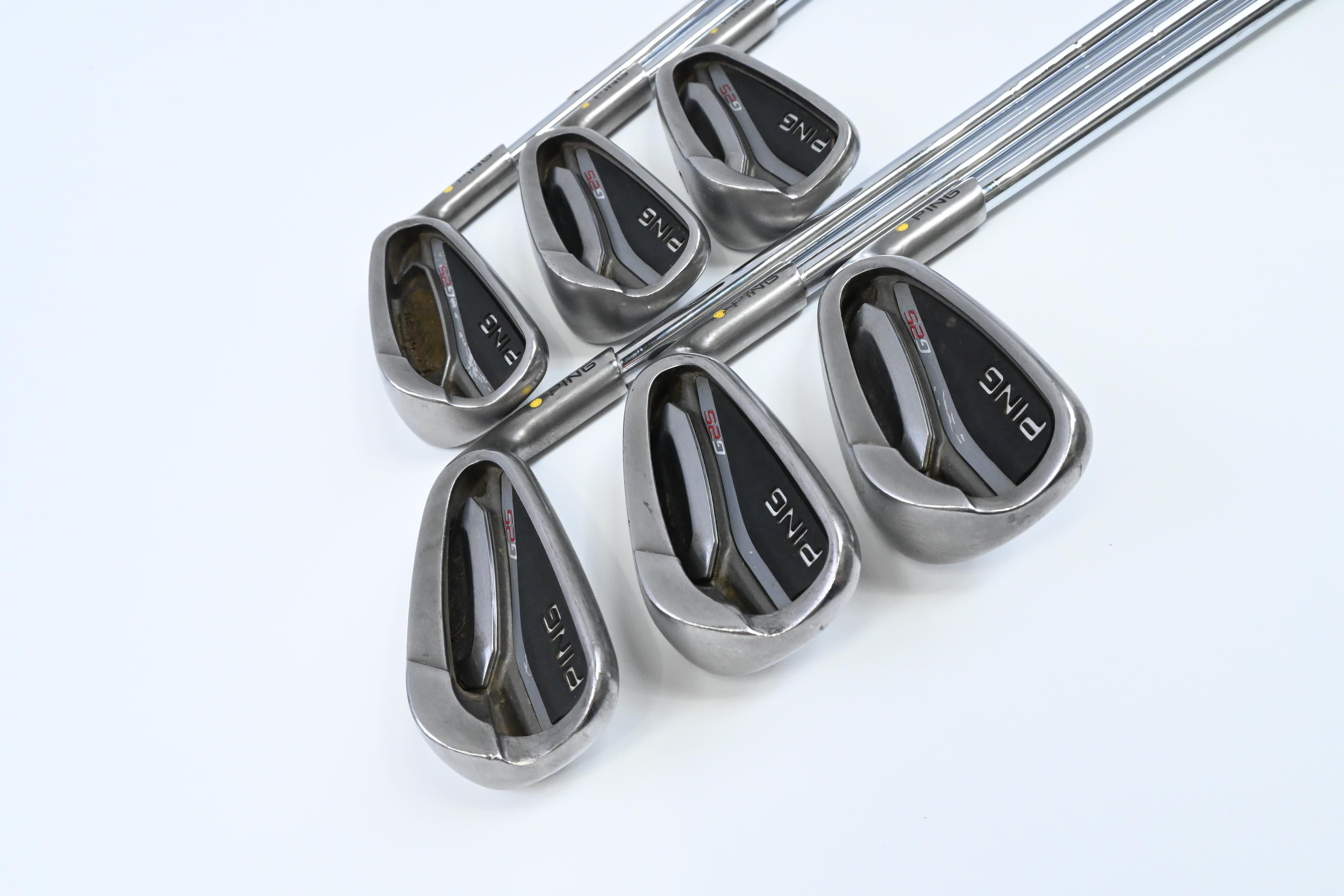 Ping G25 Irons / 4-9 / Yellow Dot / Stiff Flex Ping CFS Shafts