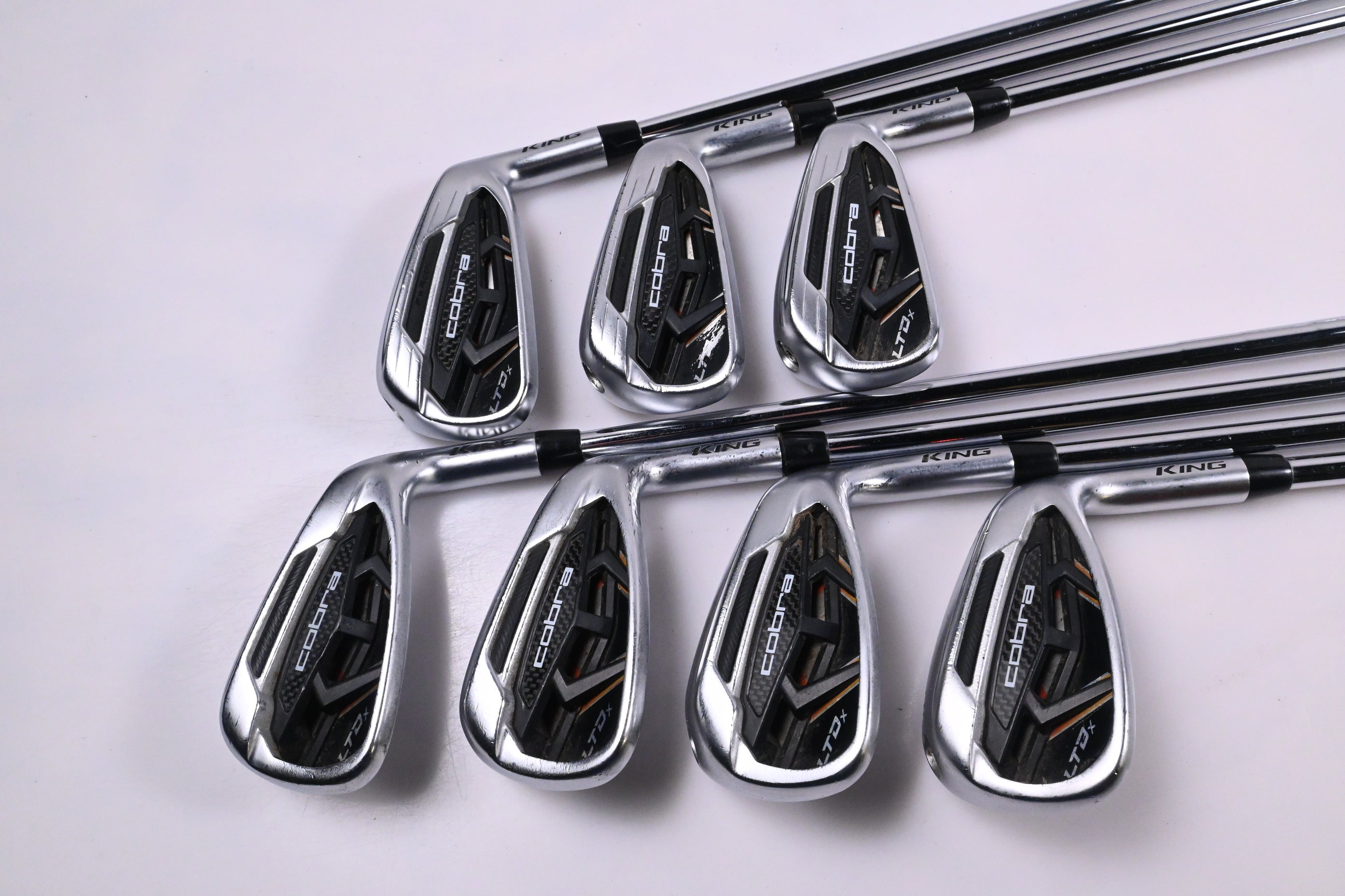Cobra LTDx Irons / 5-PW+GW / Regular Flex KBS Tour 90 Shafts