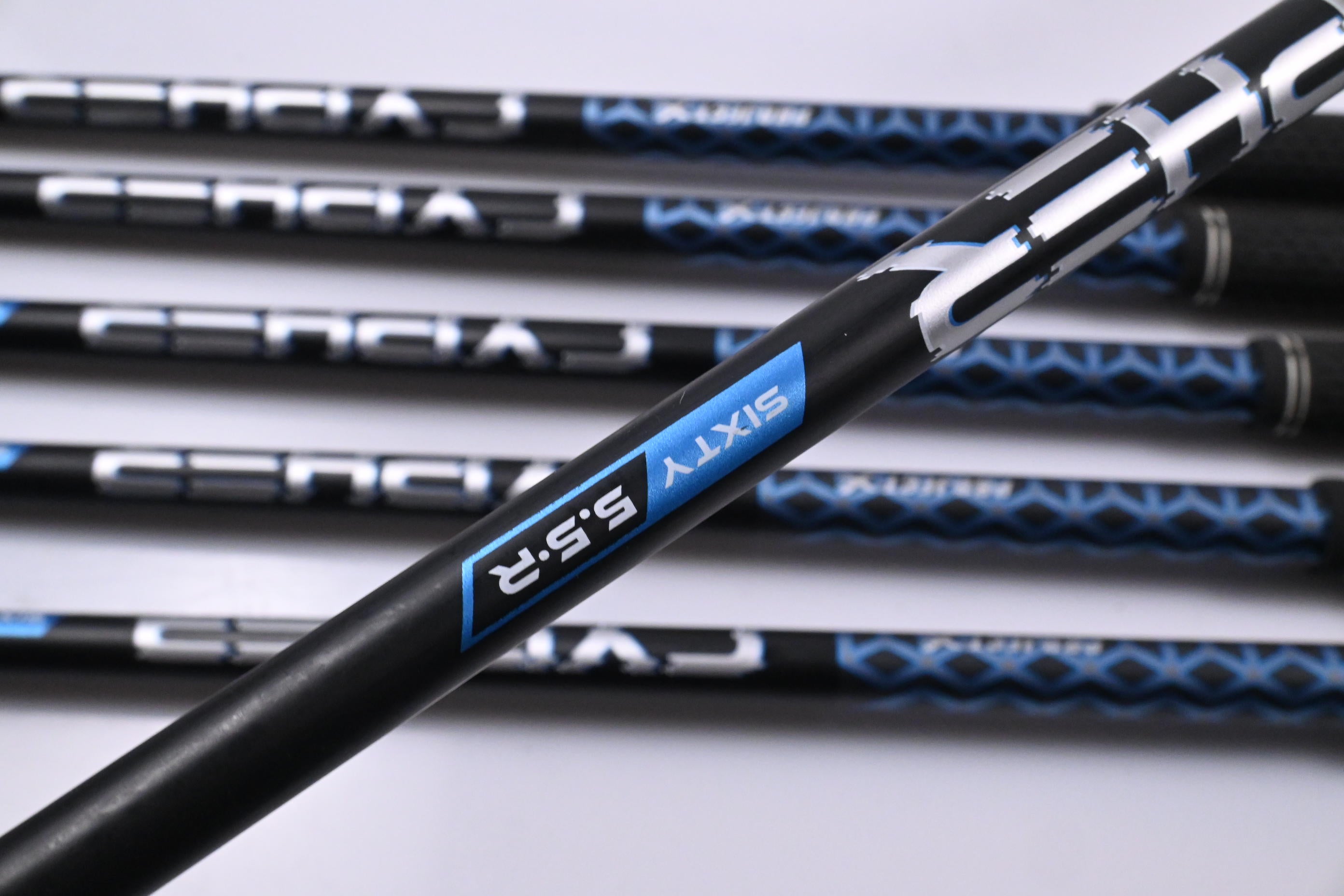 Left Hand Cleveland Halo XL Full Face Irons / 5-PW / Regular Flex Cypher 60