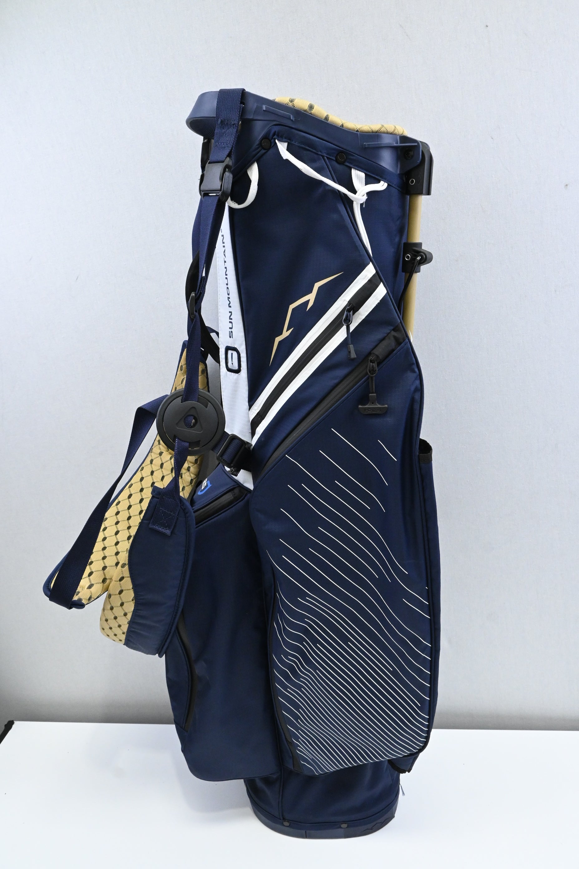 Sun Mountain E-2.5 H2NO Stand Bag / 4-Way / Navy, Gold