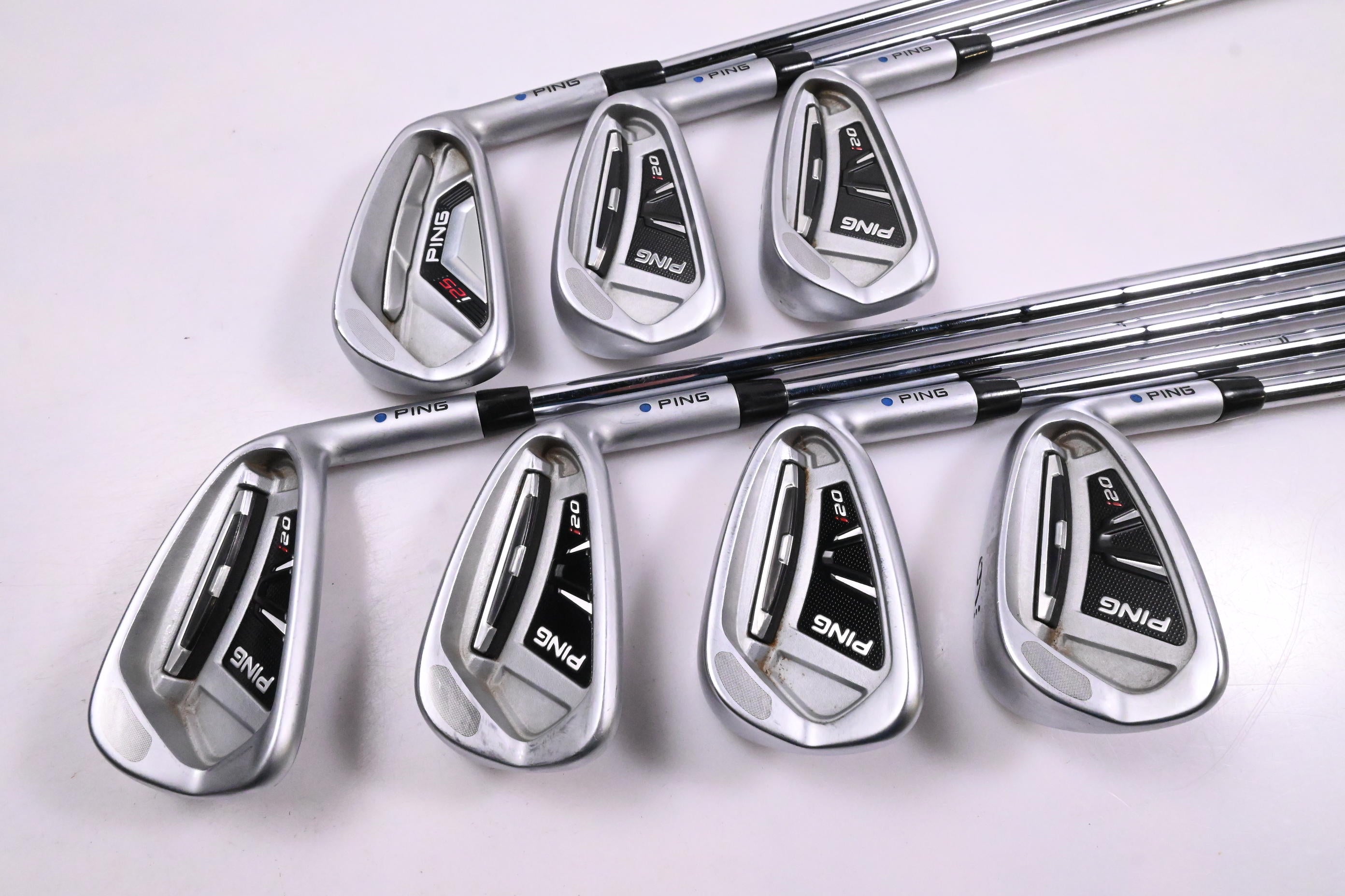 Ping i20 Irons / 3-9i / Blue Dot / Stiff Flex Ping Z-Z115 Shafts
