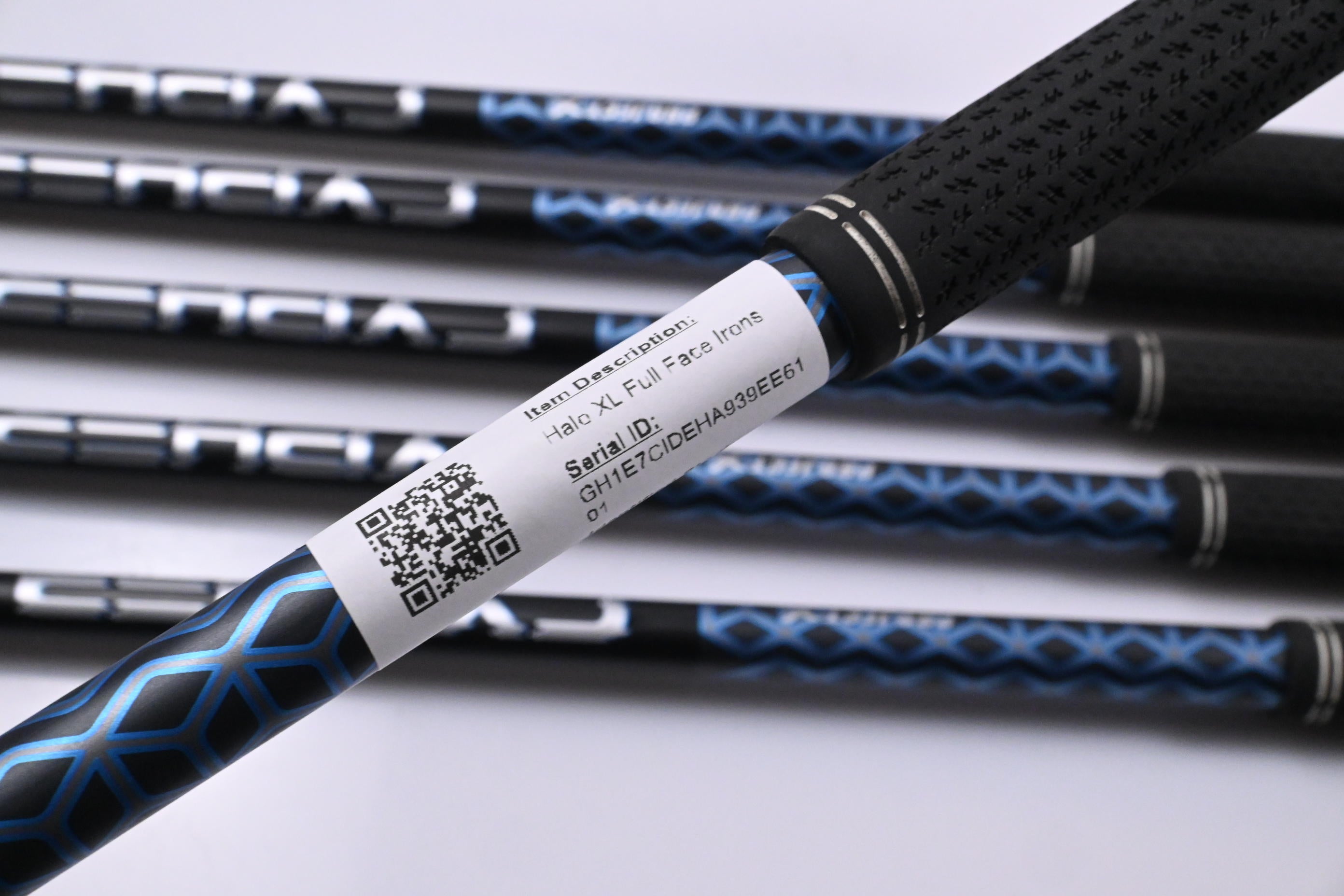 Left Hand Cleveland Halo XL Full Face Irons / 5-PW / Regular Flex Cypher 60