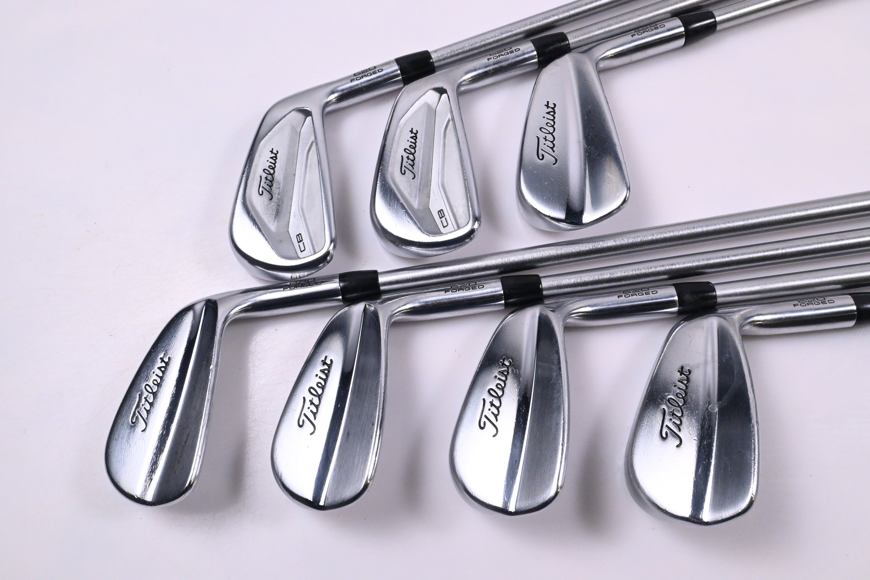 Titleist CB/MB 620 Irons / 4-PW / X-Flex KBS Tour C-Taper 130 Shafts